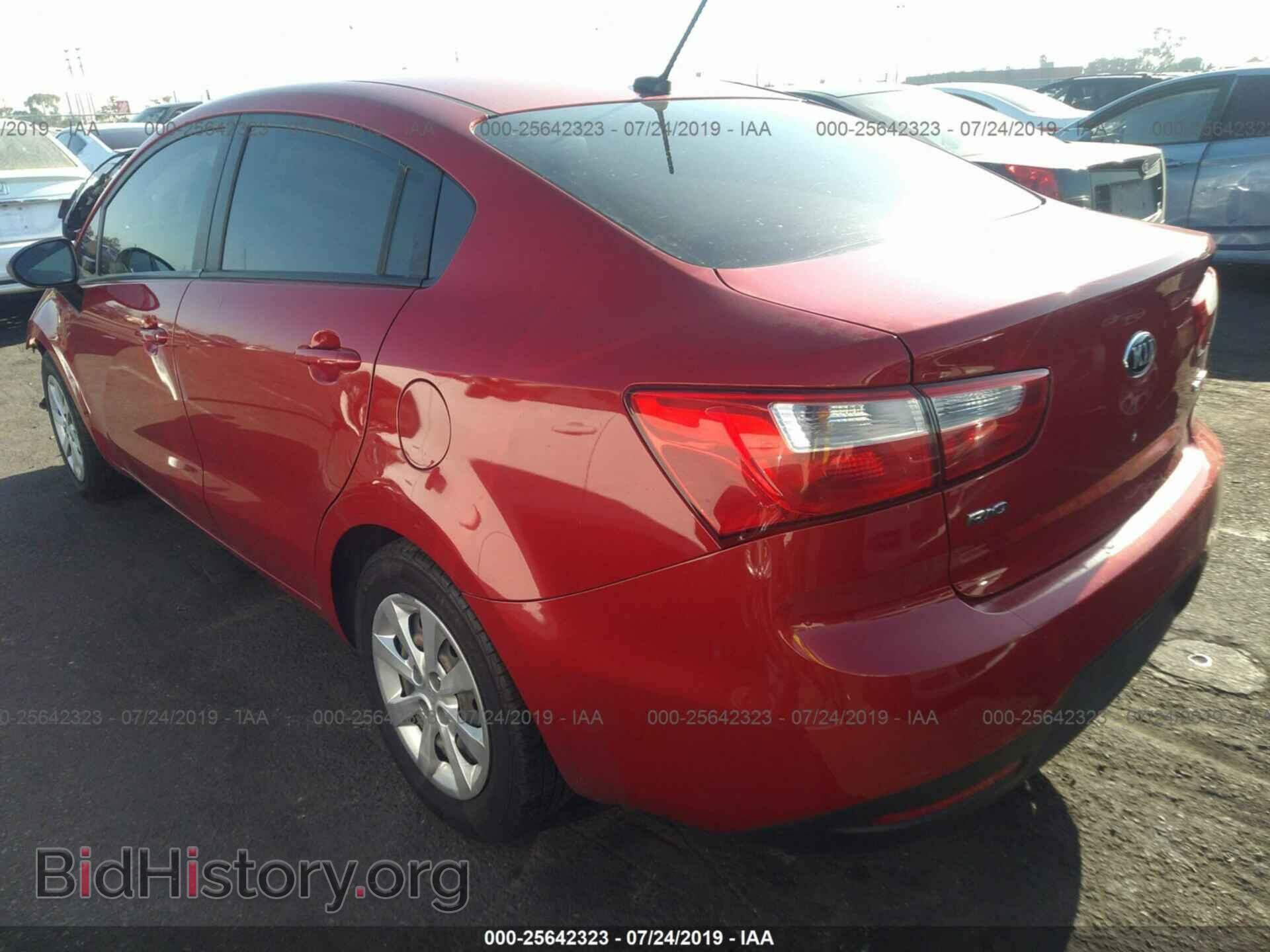 2013 KIA RIO - VIN: KNADN4A39D6278009 - Фото 3