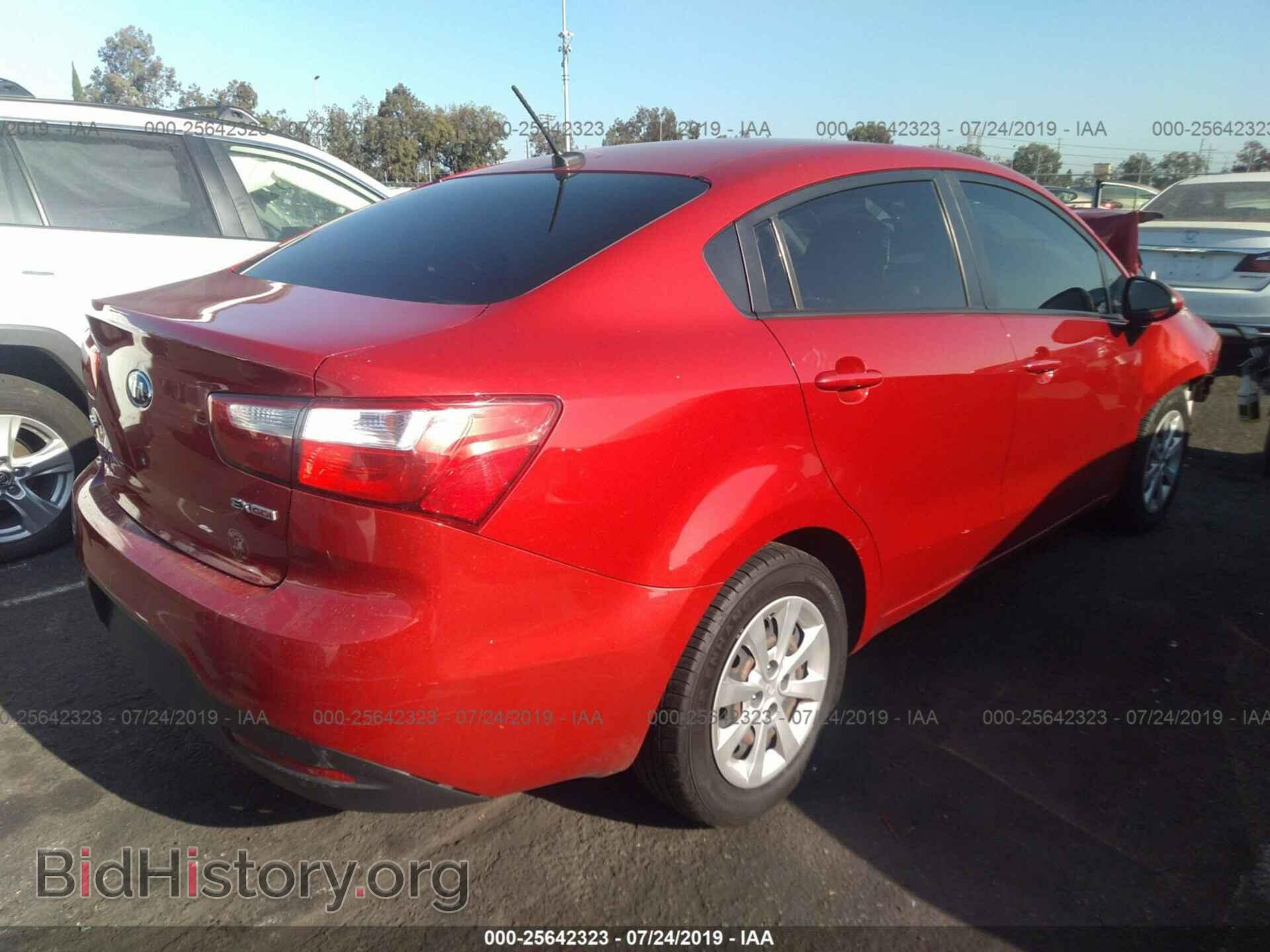 2013 KIA RIO - VIN: KNADN4A39D6278009 - Фото 4