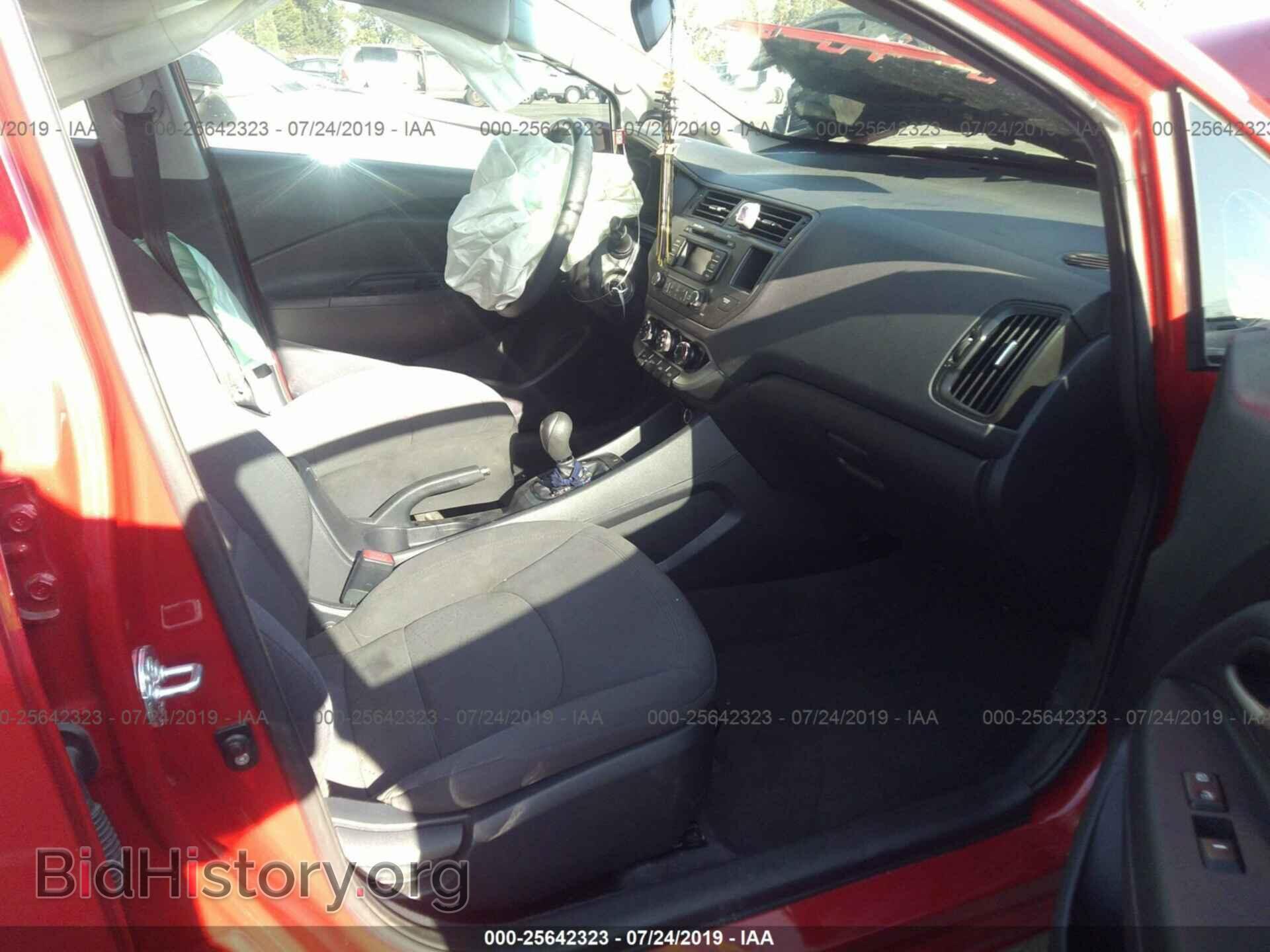 2013 KIA RIO - VIN: KNADN4A39D6278009 - Фото 5