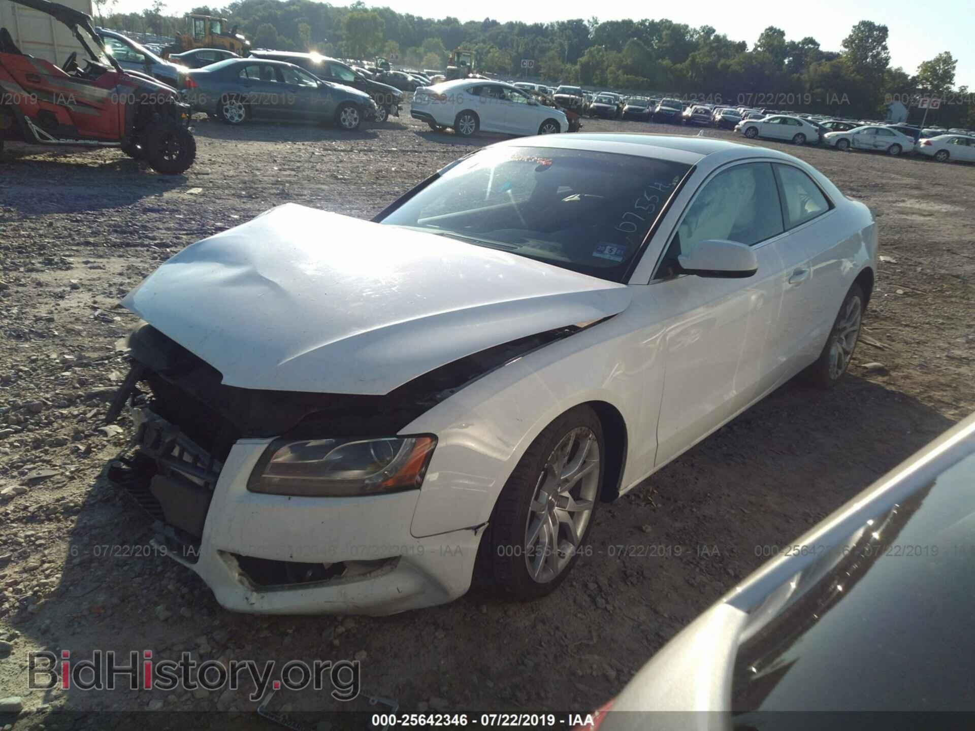 2012 AUDI A5 - VIN: WAULFAFRXCA021733 - Фото 2