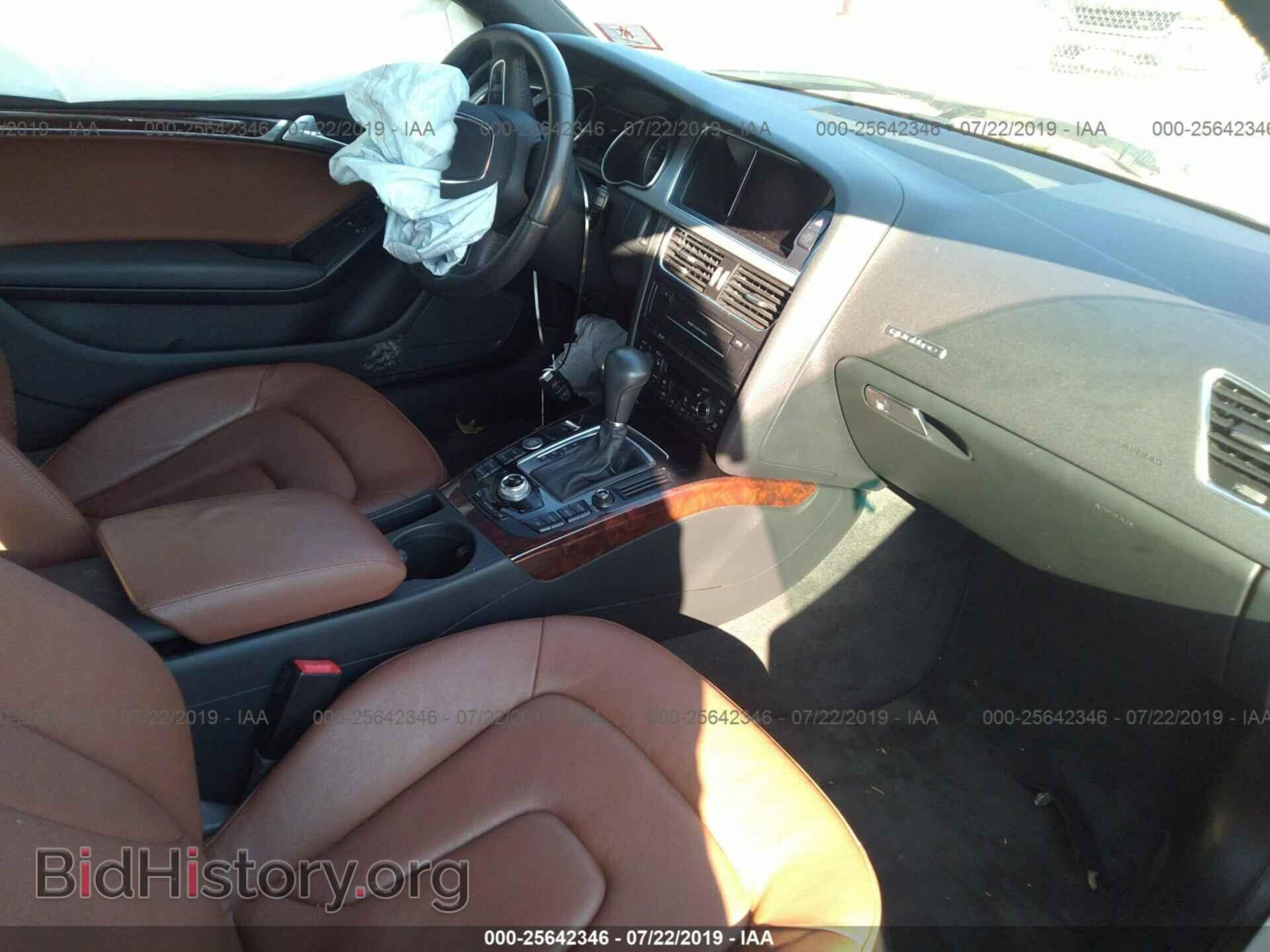 2012 AUDI A5 - VIN: WAULFAFRXCA021733 - Фото 5