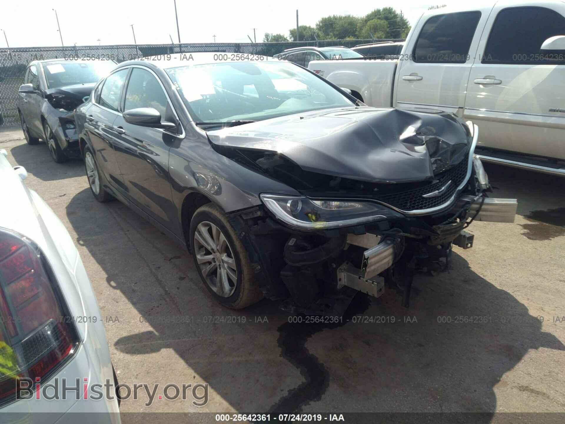 Photo 1C3CCCAB8FN647672 - CHRYSLER 200 2015