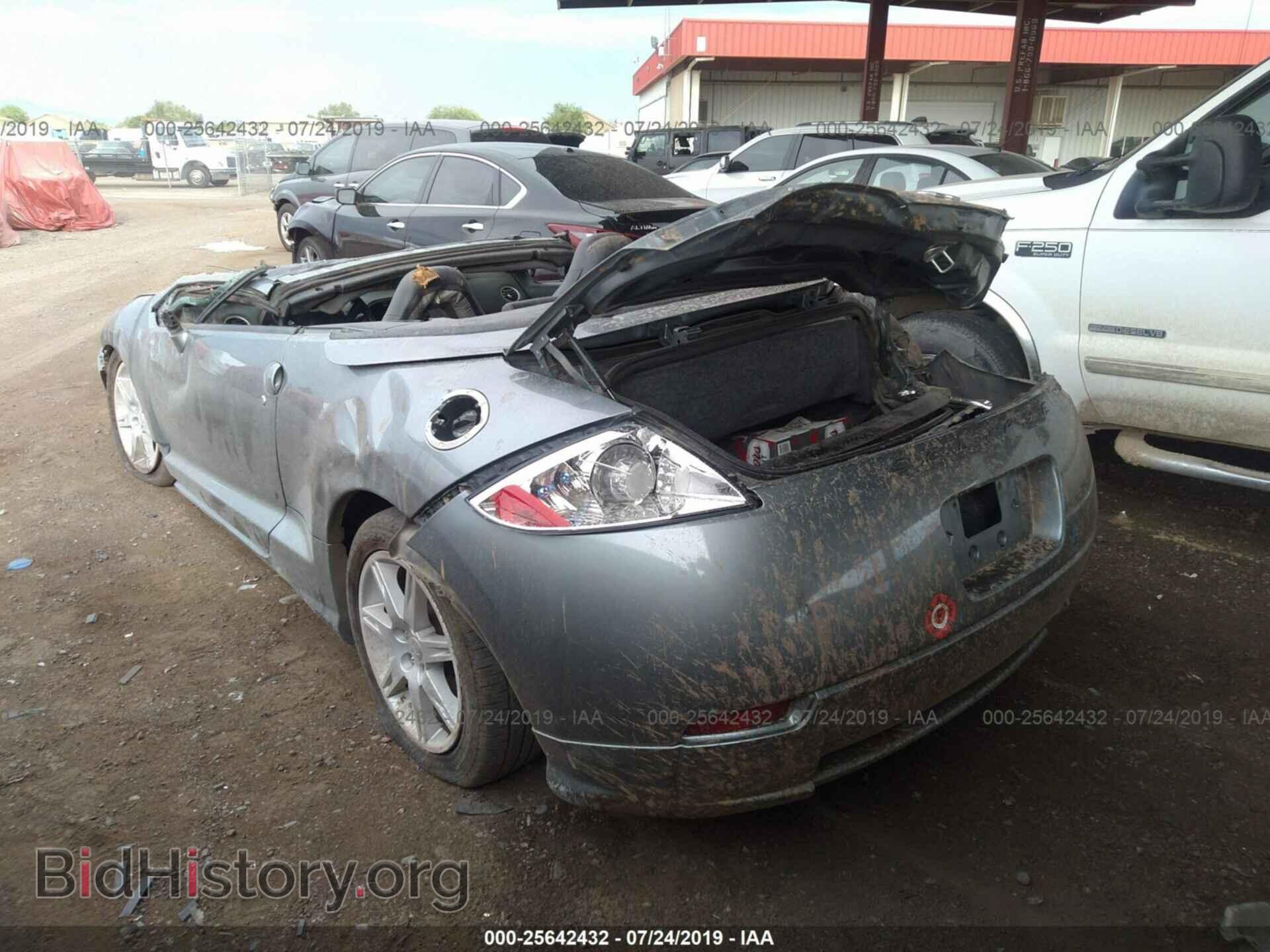 2007 MITSUBISHI ECLIPSE - VIN: 4A3AL35T97E065598 - Фото 3