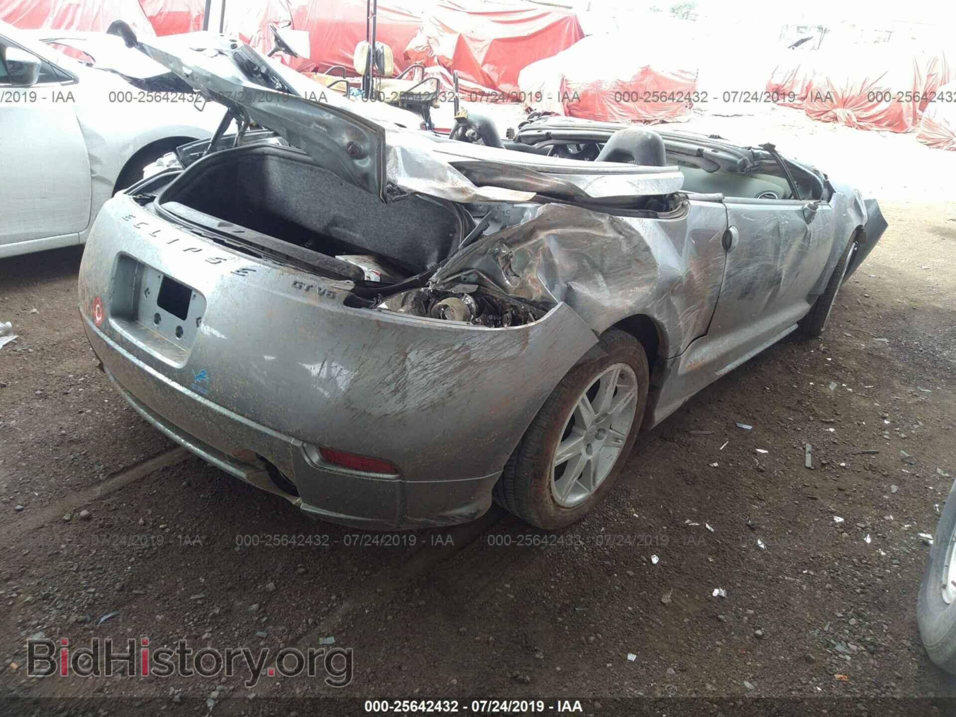 2007 MITSUBISHI ECLIPSE - VIN: 4A3AL35T97E065598 - Фото 4