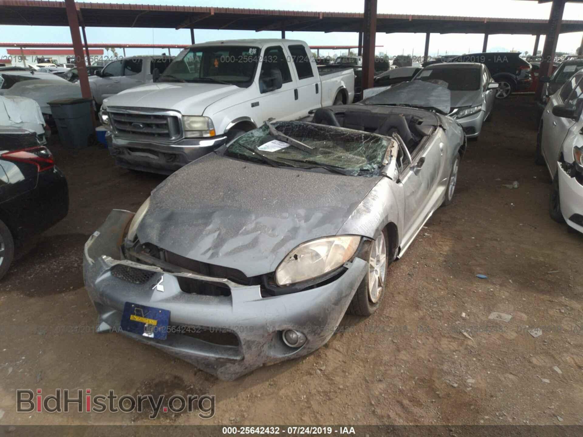 2007 MITSUBISHI ECLIPSE - VIN: 4A3AL35T97E065598 - Фото 6