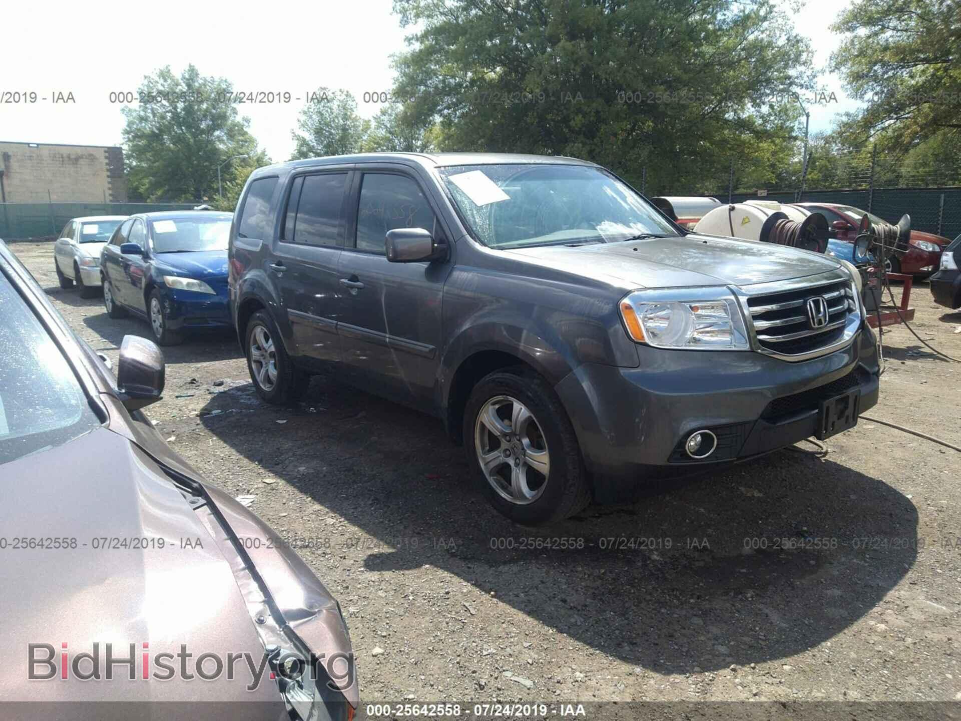 Фотография 5FNYF4H41CB008713 - HONDA PILOT 2012