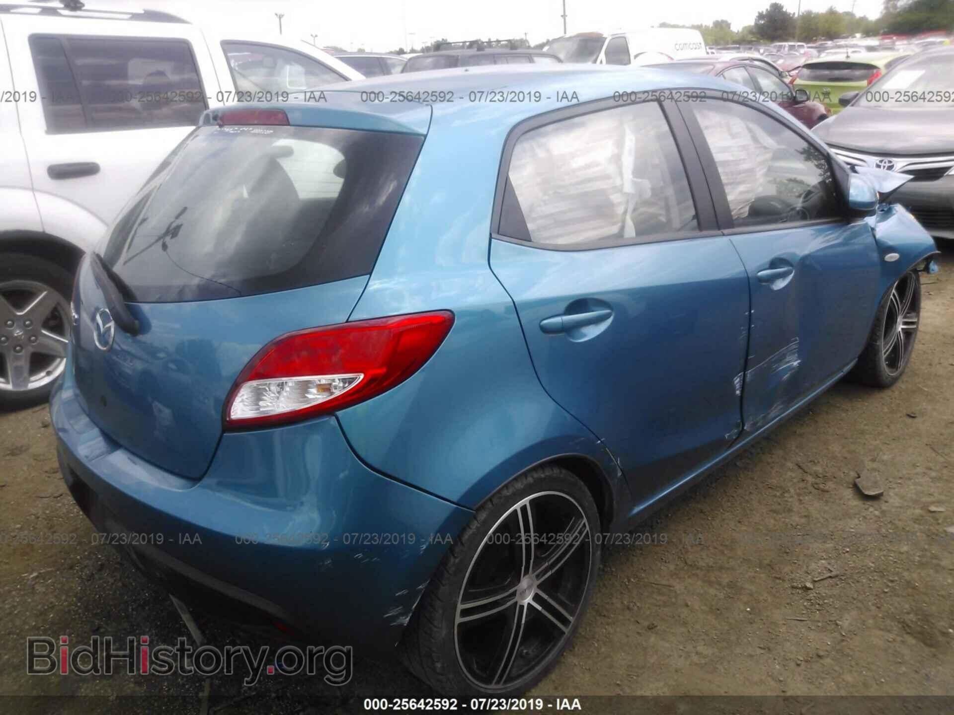 2011 MAZDA MAZDA2 - VIN: JM1DE1HY0B0109998 - Фото 4