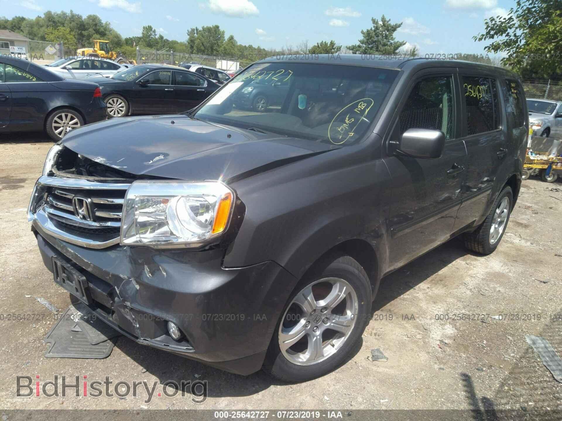2012 HONDA PILOT - VIN: 5FNYF4H56CB006755 - Фото 2