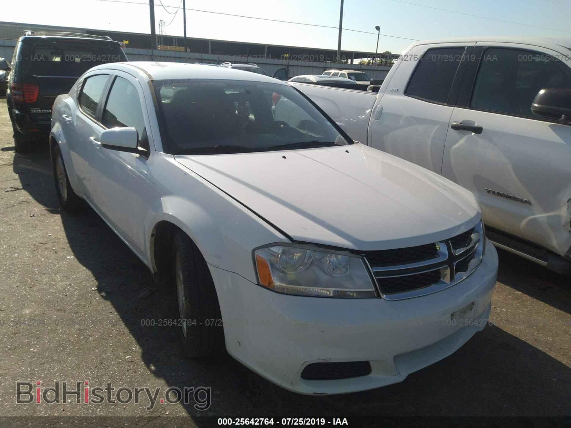 Photo 1C3CDZCB0CN219345 - DODGE AVENGER 2012
