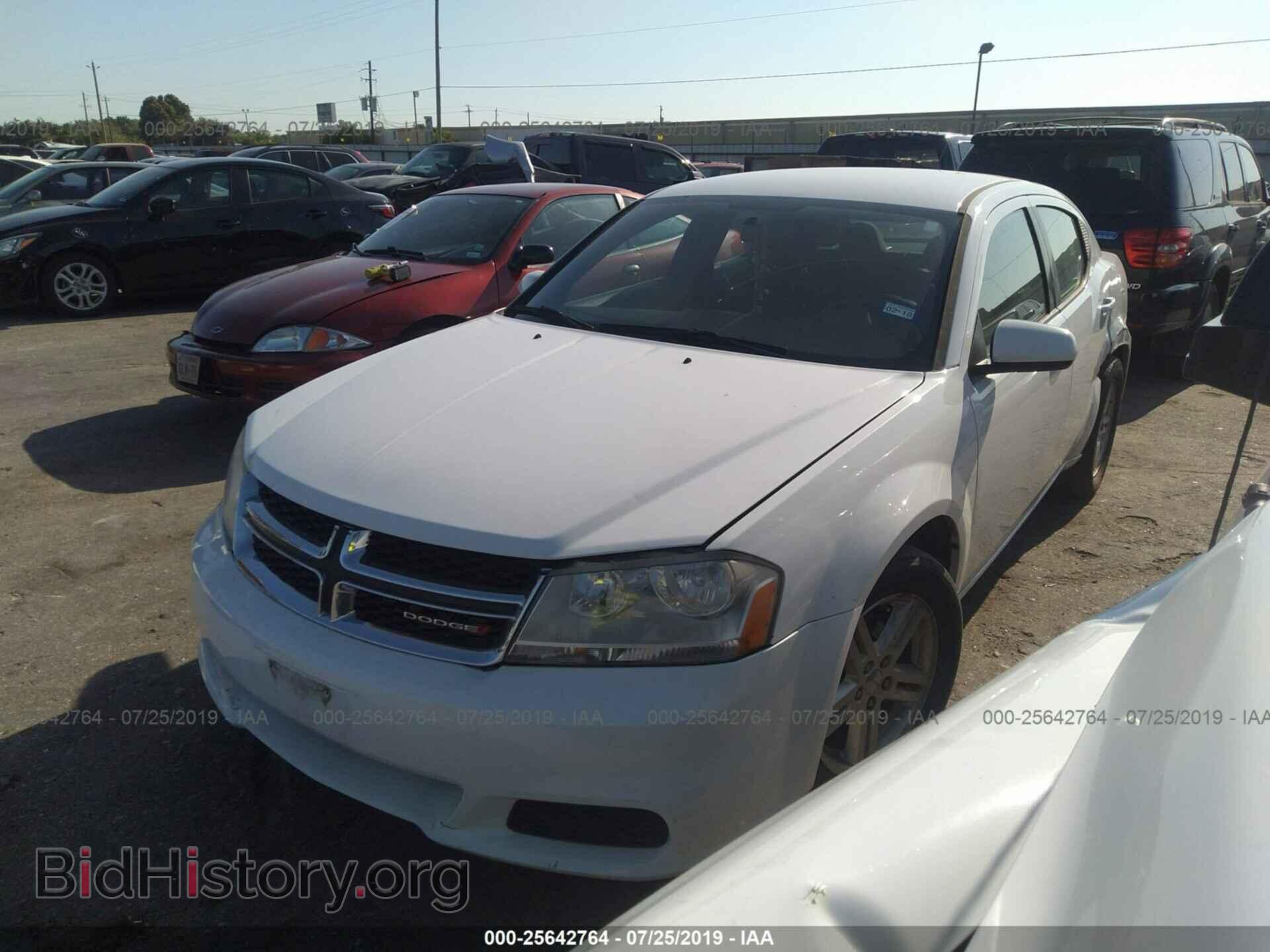 2012 DODGE AVENGER - VIN: 1C3CDZCB0CN219345 - Фото 2