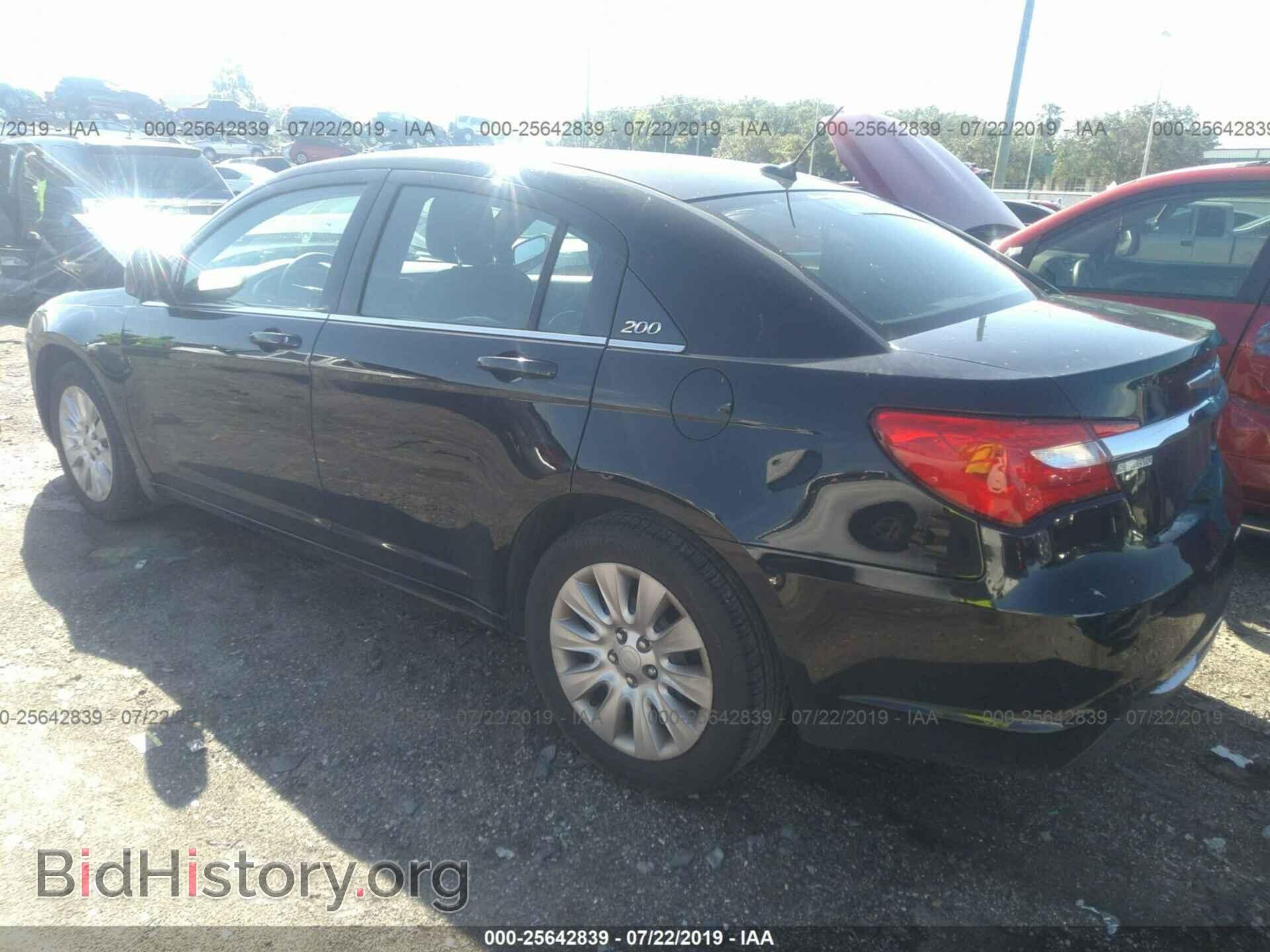2012 CHRYSLER 200 - VIN: 1C3CCBABXCN291750 - Фото 3