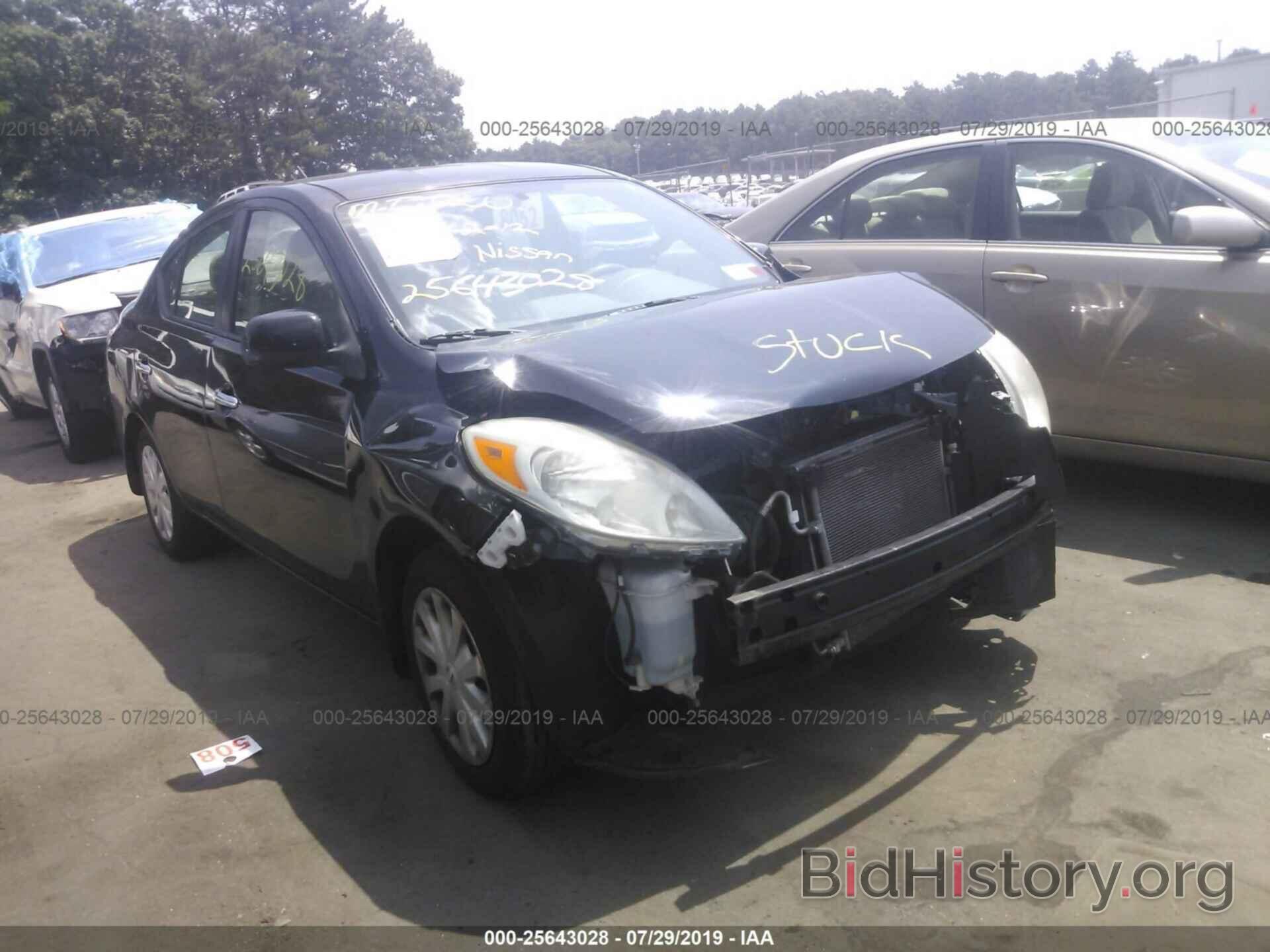 Photo 3N1CN7AP7CL872253 - NISSAN VERSA 2012