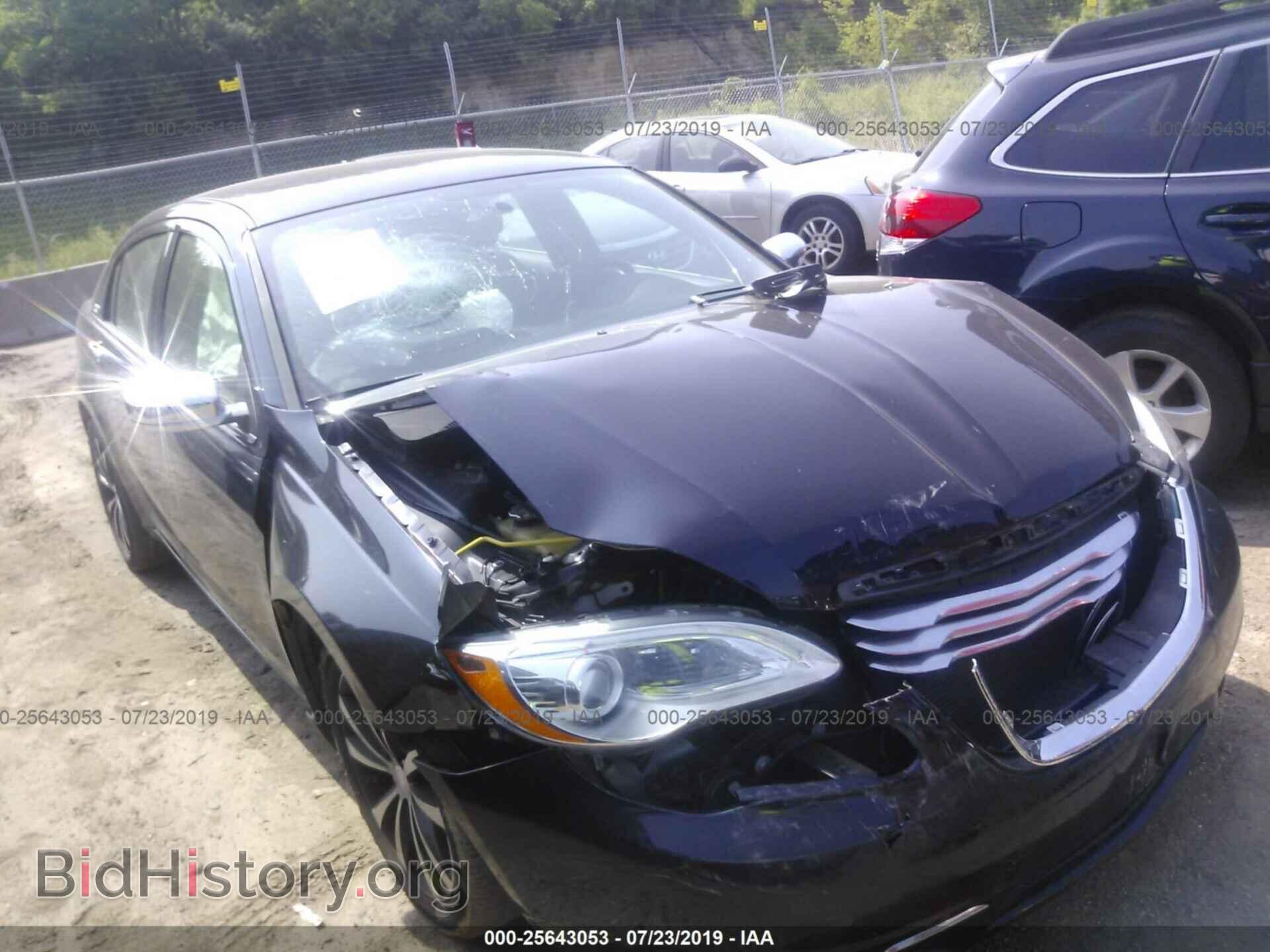 Photo 1C3CCBCG9CN308093 - CHRYSLER 200 2012
