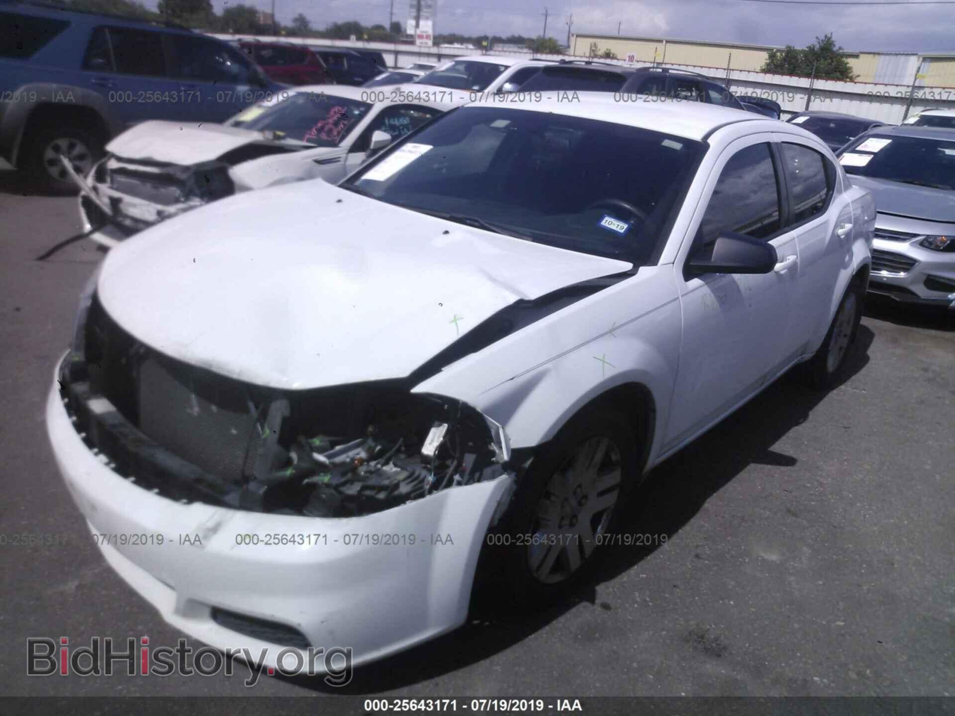 2013 DODGE AVENGER - VIN: 1C3CDZAB0DN771111 - Photo 2