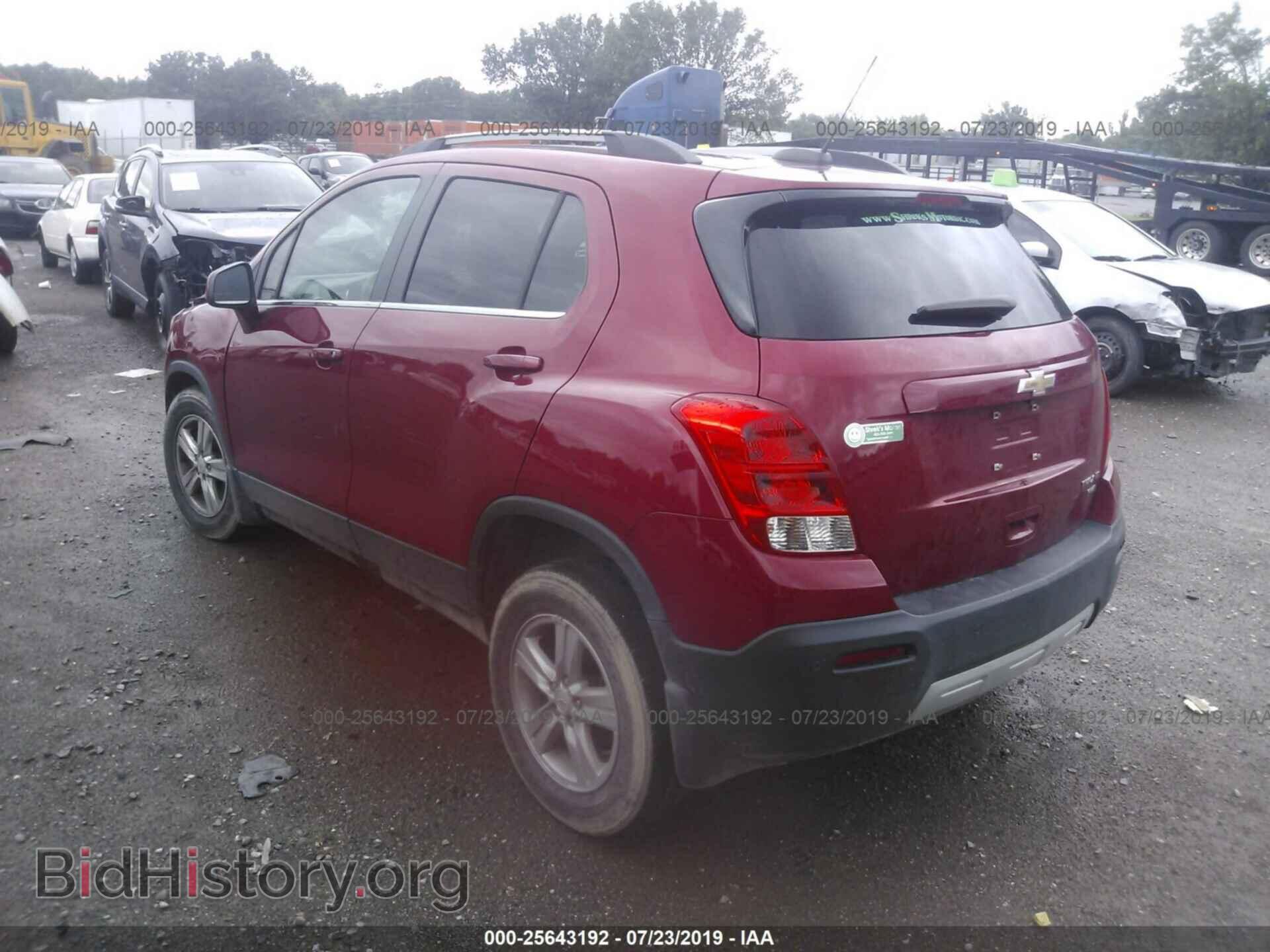 2015 CHEVROLET TRAX - VIN: KL7CJRSB7FB261861 - Фото 3