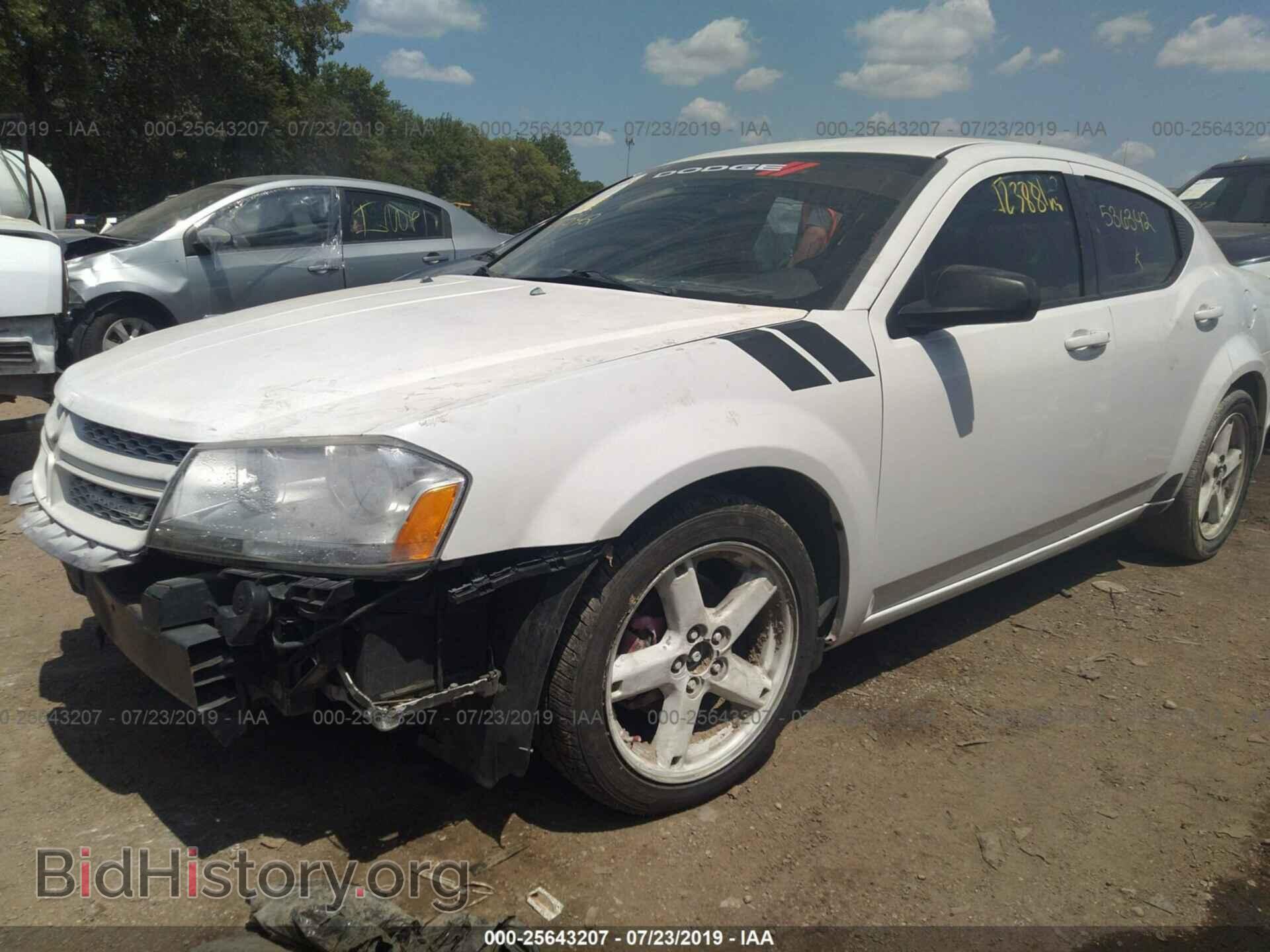 2013 DODGE AVENGER - VIN: 1C3CDZAB6DN536342 - Фото 2