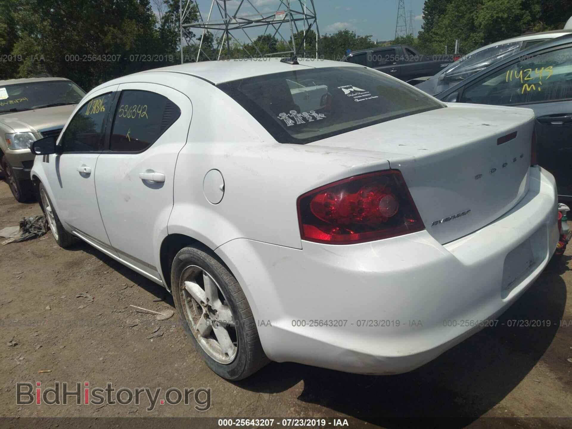 2013 DODGE AVENGER - VIN: 1C3CDZAB6DN536342 - Фото 3