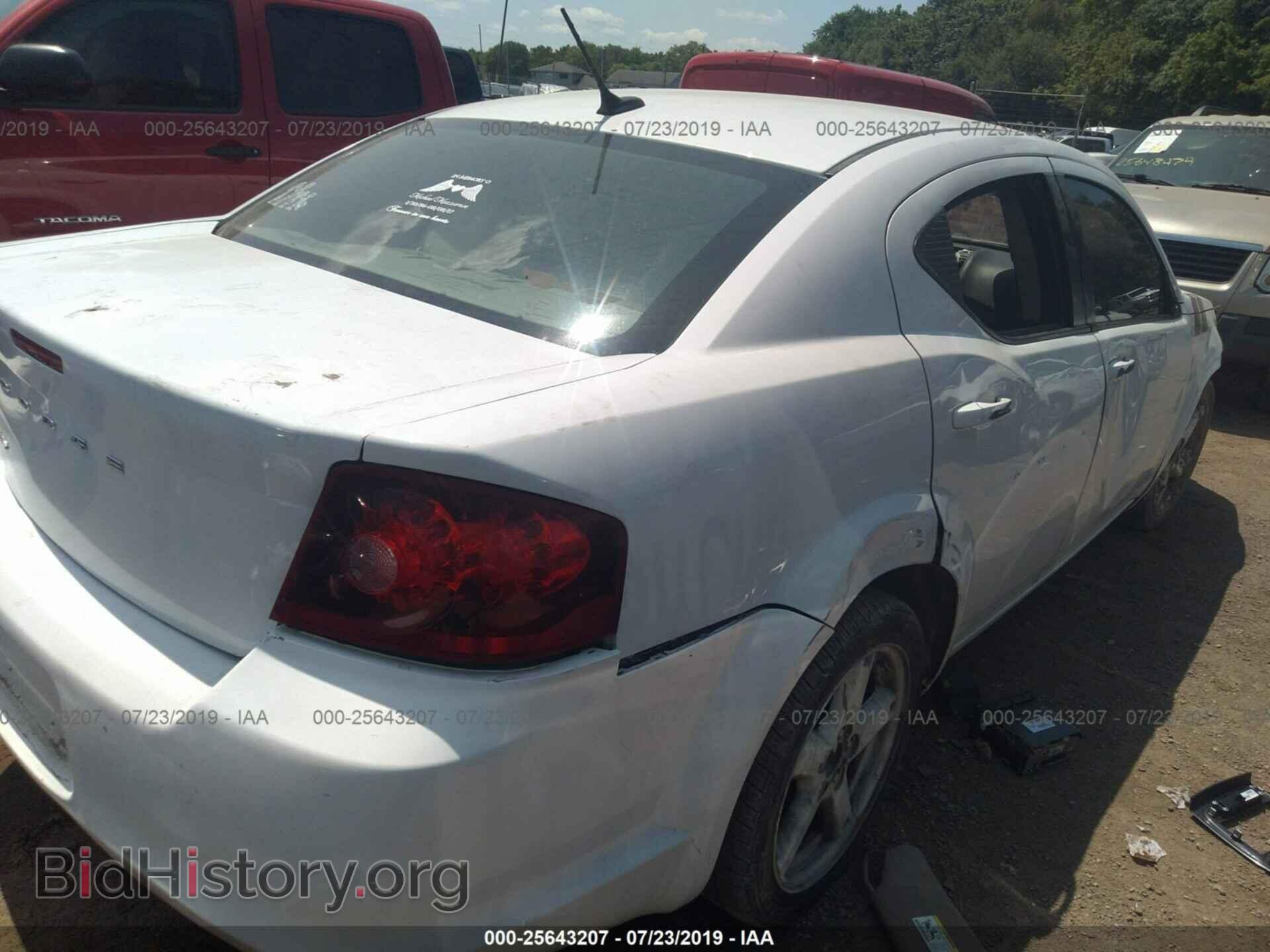 2013 DODGE AVENGER - VIN: 1C3CDZAB6DN536342 - Фото 4