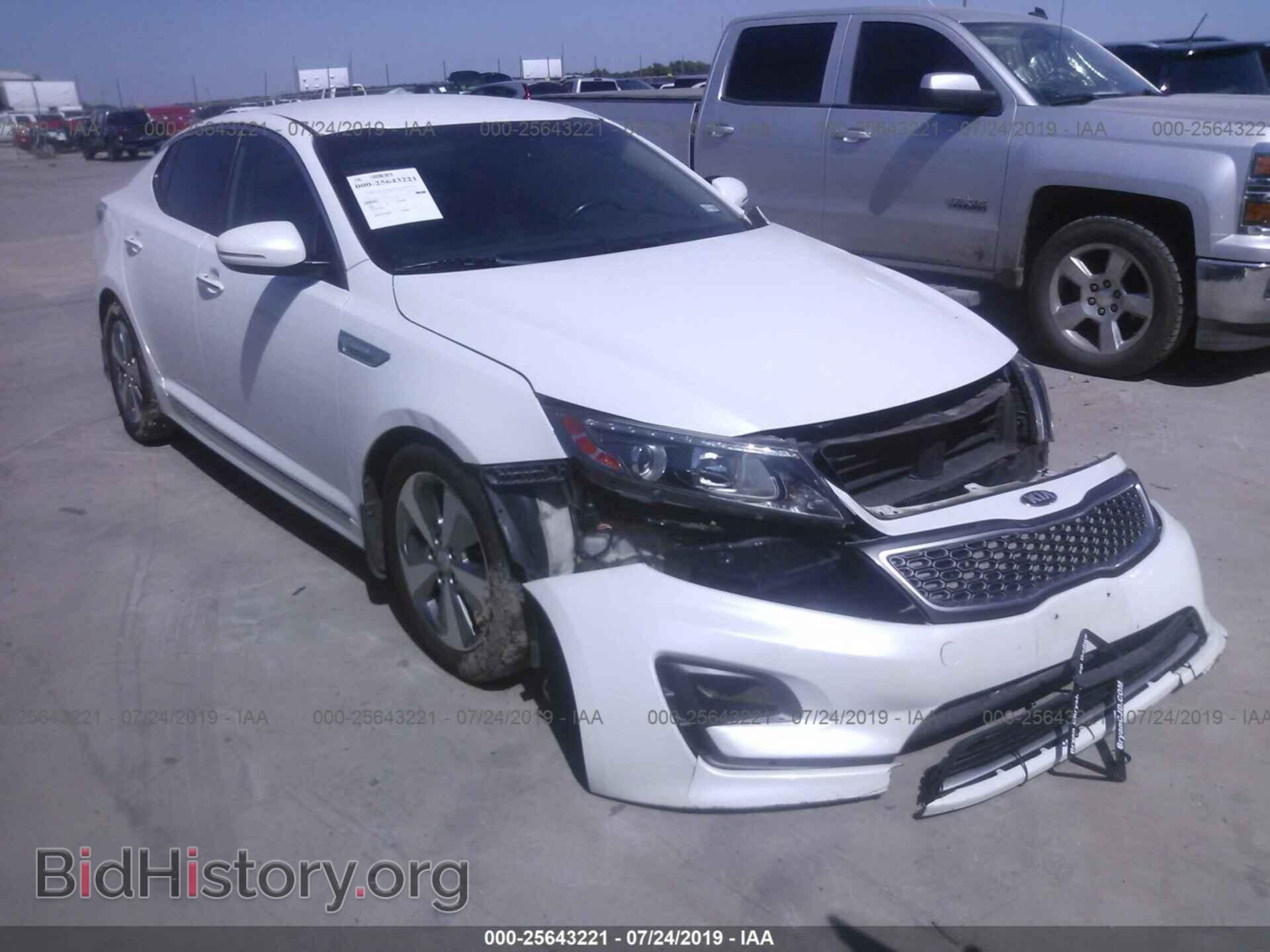 Фотография KNAGN4AD1E5062443 - KIA OPTIMA 2014