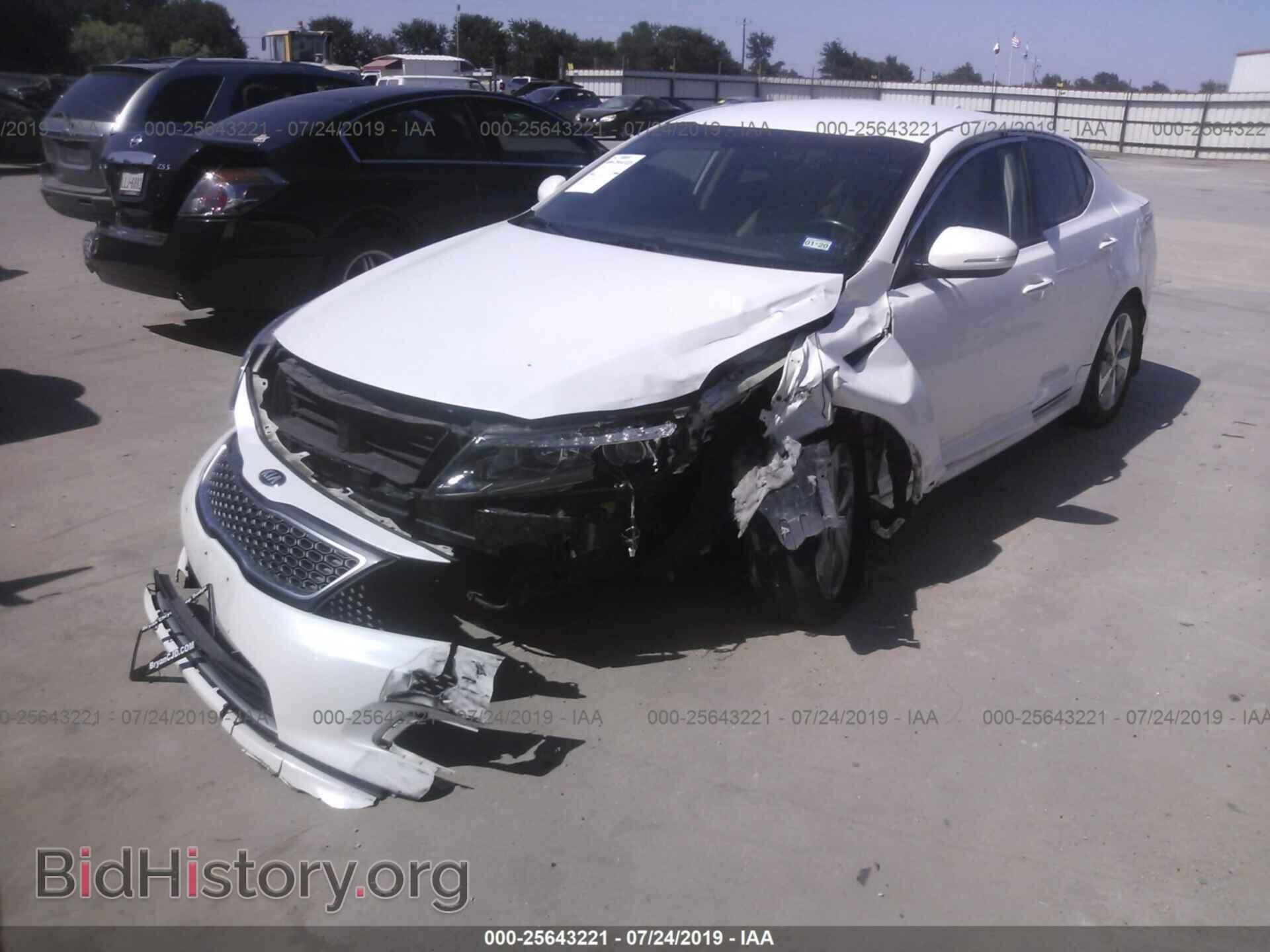 2014 KIA OPTIMA - VIN: KNAGN4AD1E5062443 - Photo 2