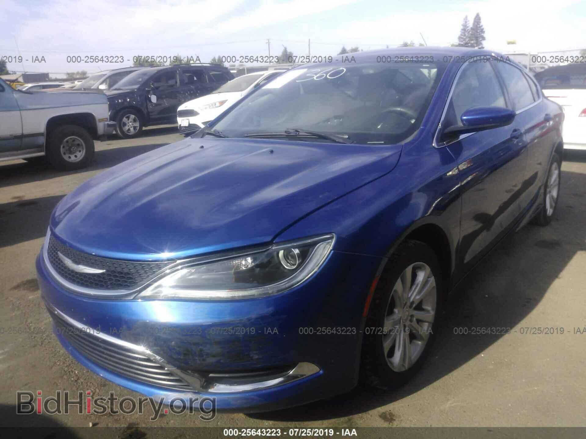 2016 CHRYSLER 200 - VIN: 1C3CCCAB9GN130382 - Фото 2
