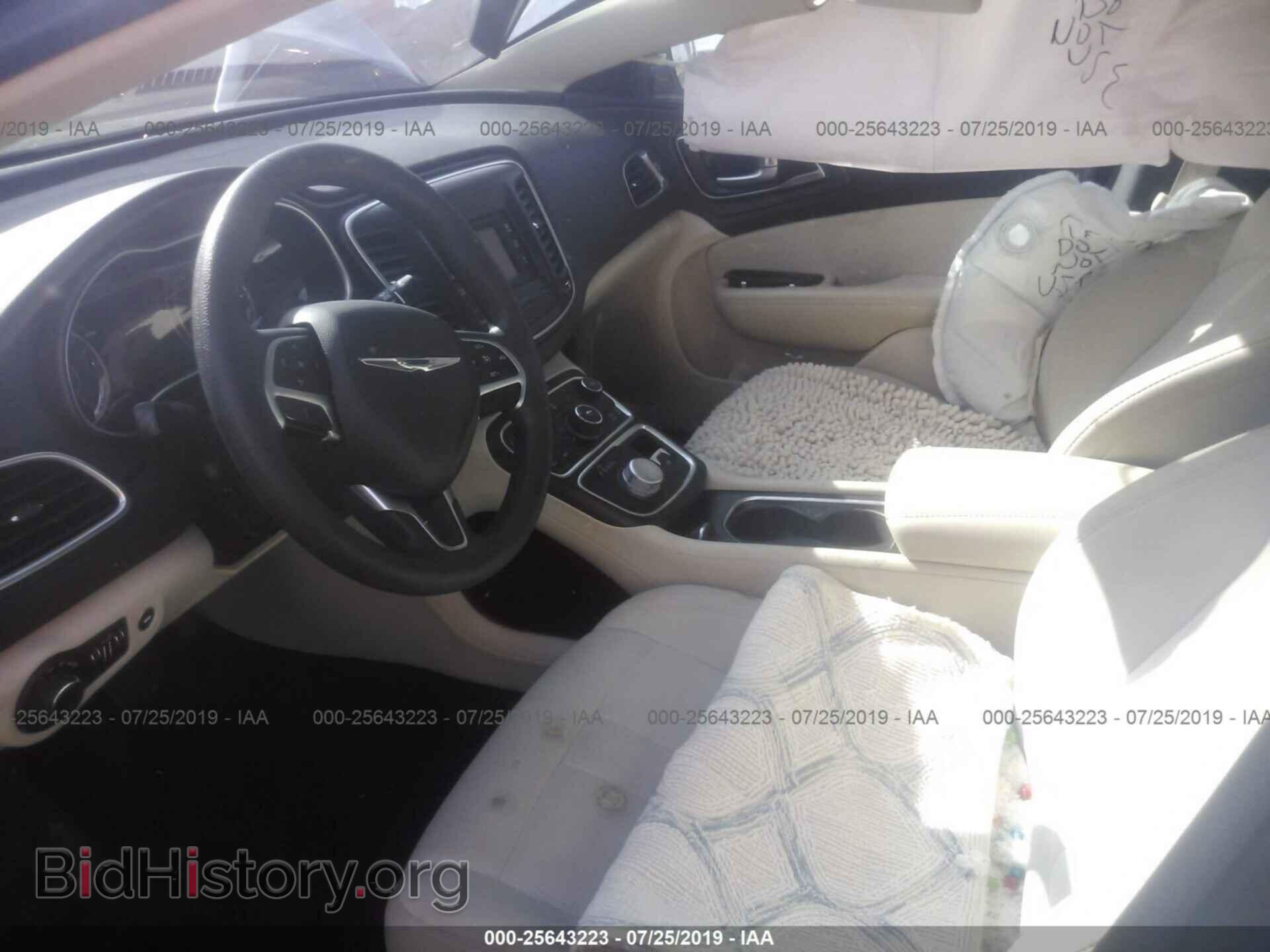 2016 CHRYSLER 200 - VIN: 1C3CCCAB9GN130382 - Фото 5