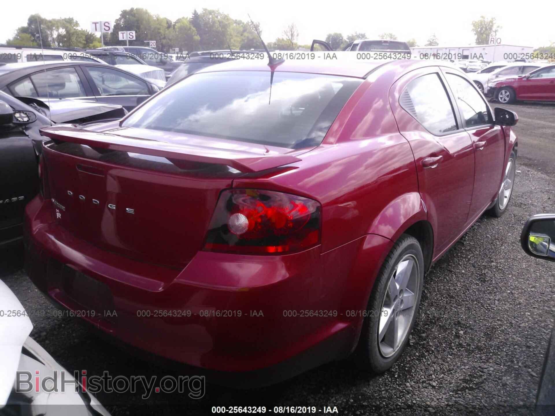 2011 DODGE AVENGER - VIN: 1B3BD2FG5BN512177 - Фото 4