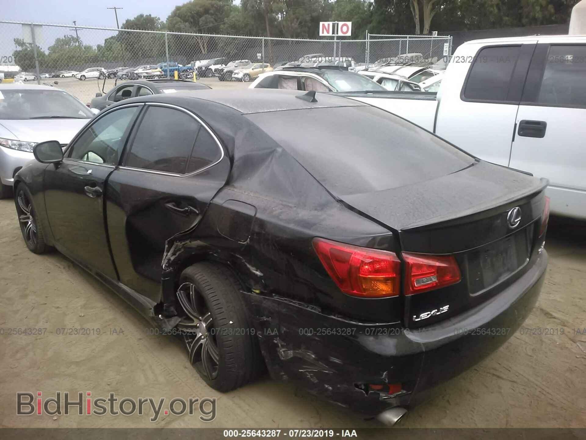 2008 LEXUS IS - VIN: JTHBE262882014290 - Фото 3