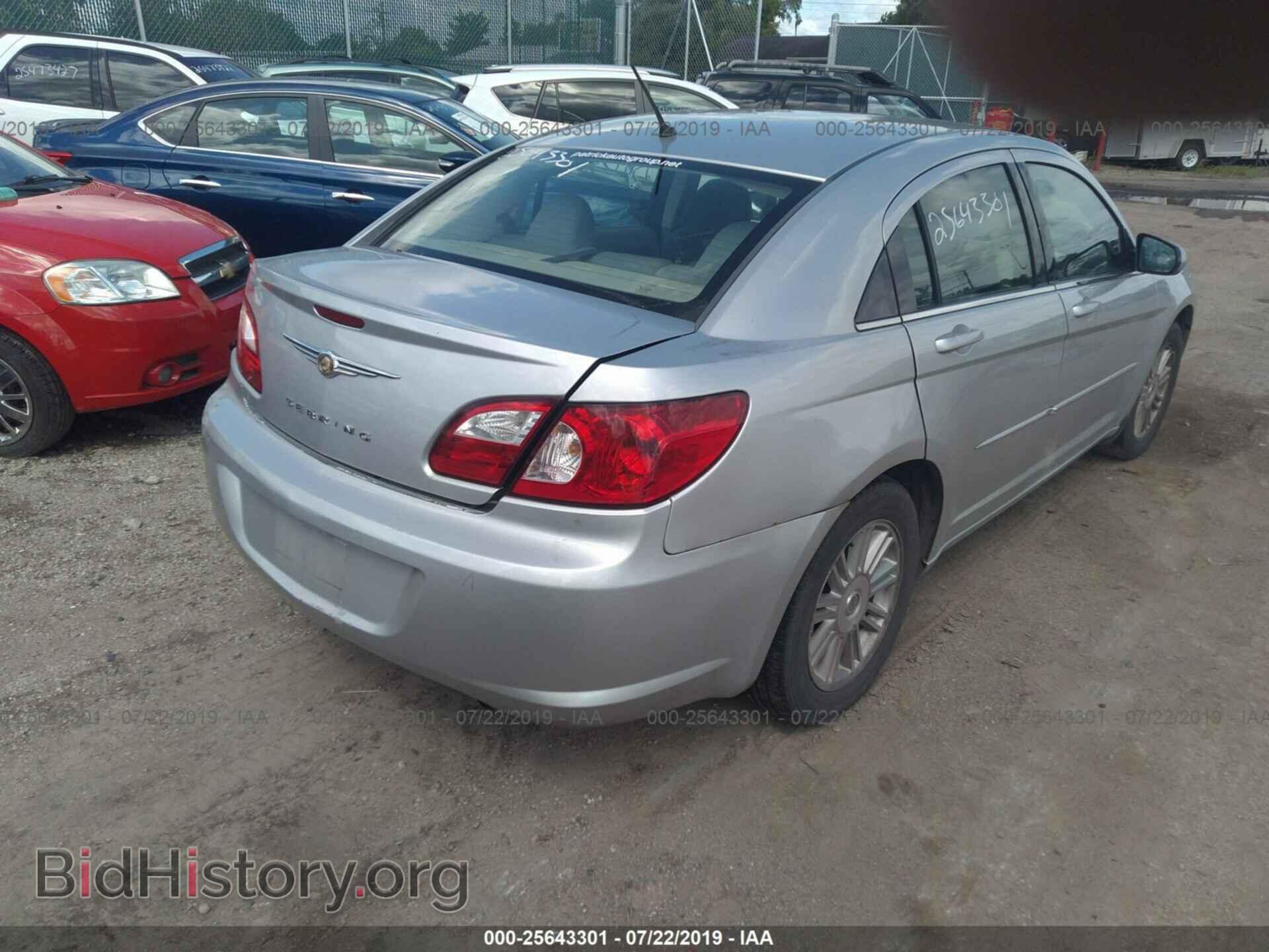 2007 CHRYSLER SEBRING - VIN: 1C3LC56K17N562937 - Фото 4