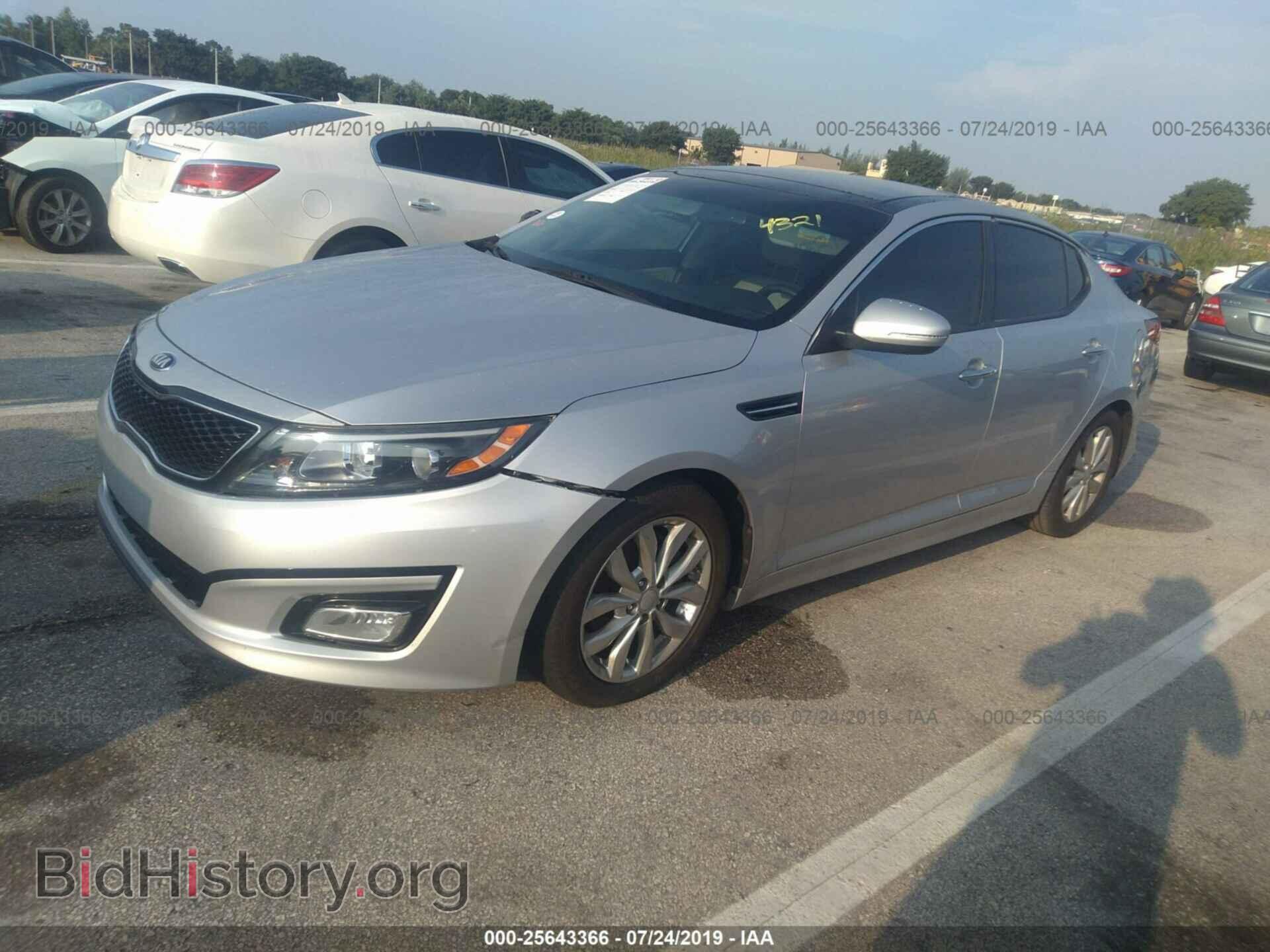 2015 KIA OPTIMA - VIN: 5XXGN4A78FG404321 - Photo 2