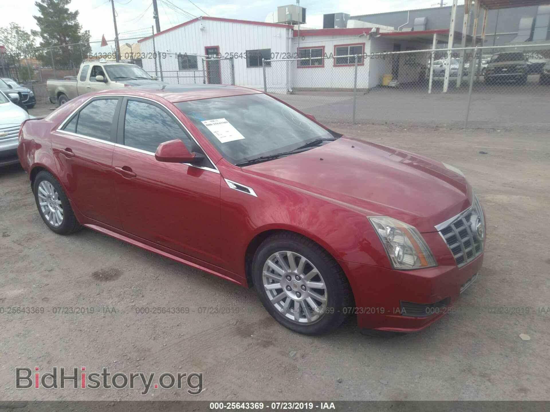 Photo 1G6DF5E53C0105379 - CADILLAC CTS 2012