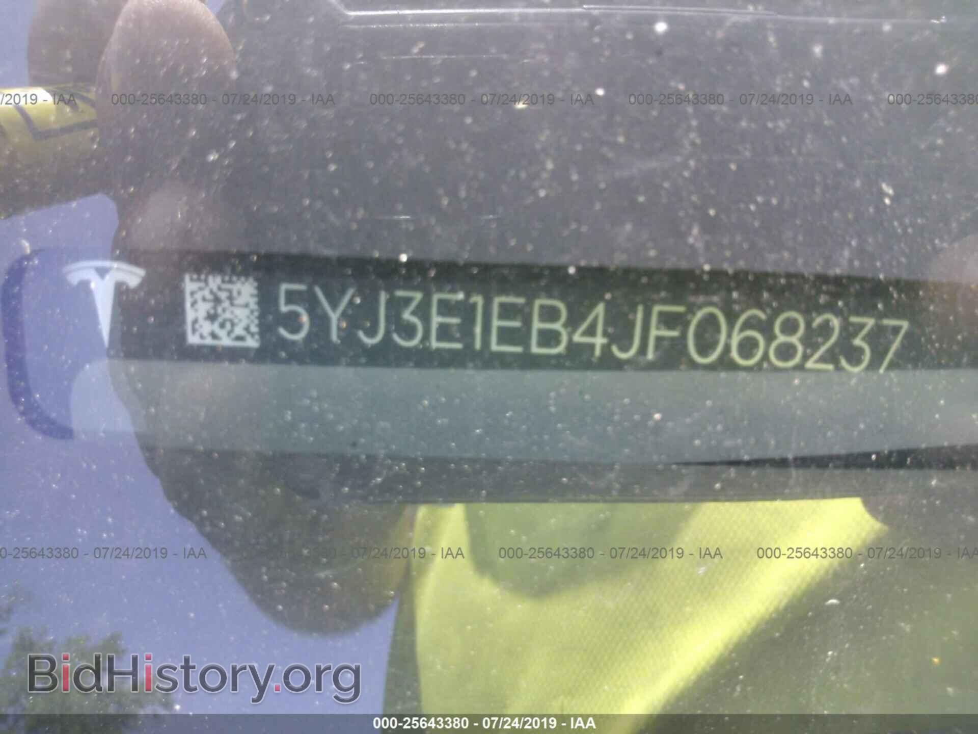 2018 TESLA MODEL 3 - VIN: 5YJ3E1EB4JF068237 - Фото 9