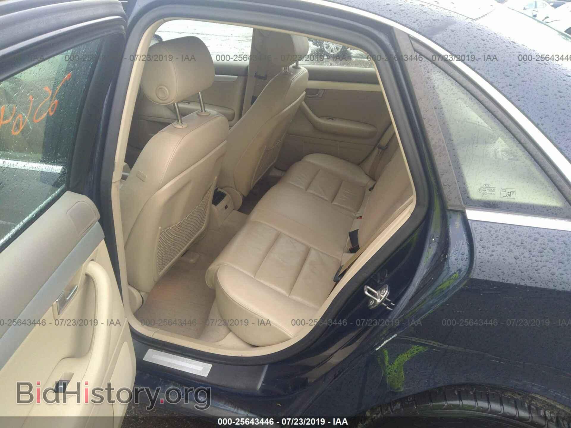 2006 AUDI A4 - VIN: WAUDF78E56A165549 - Фото 8