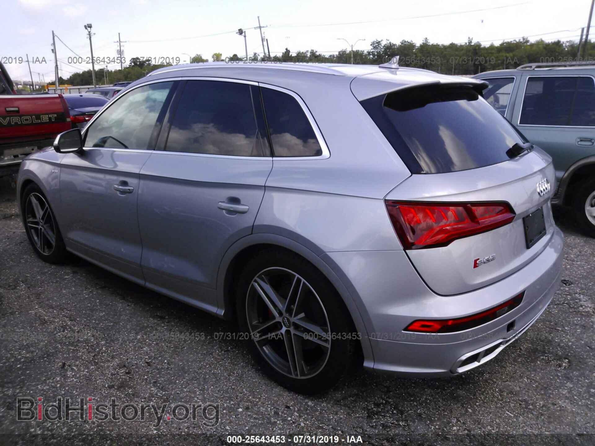 2018 AUDI SQ5 - VIN: WA1A4AFY6J2067729 - Фото 3