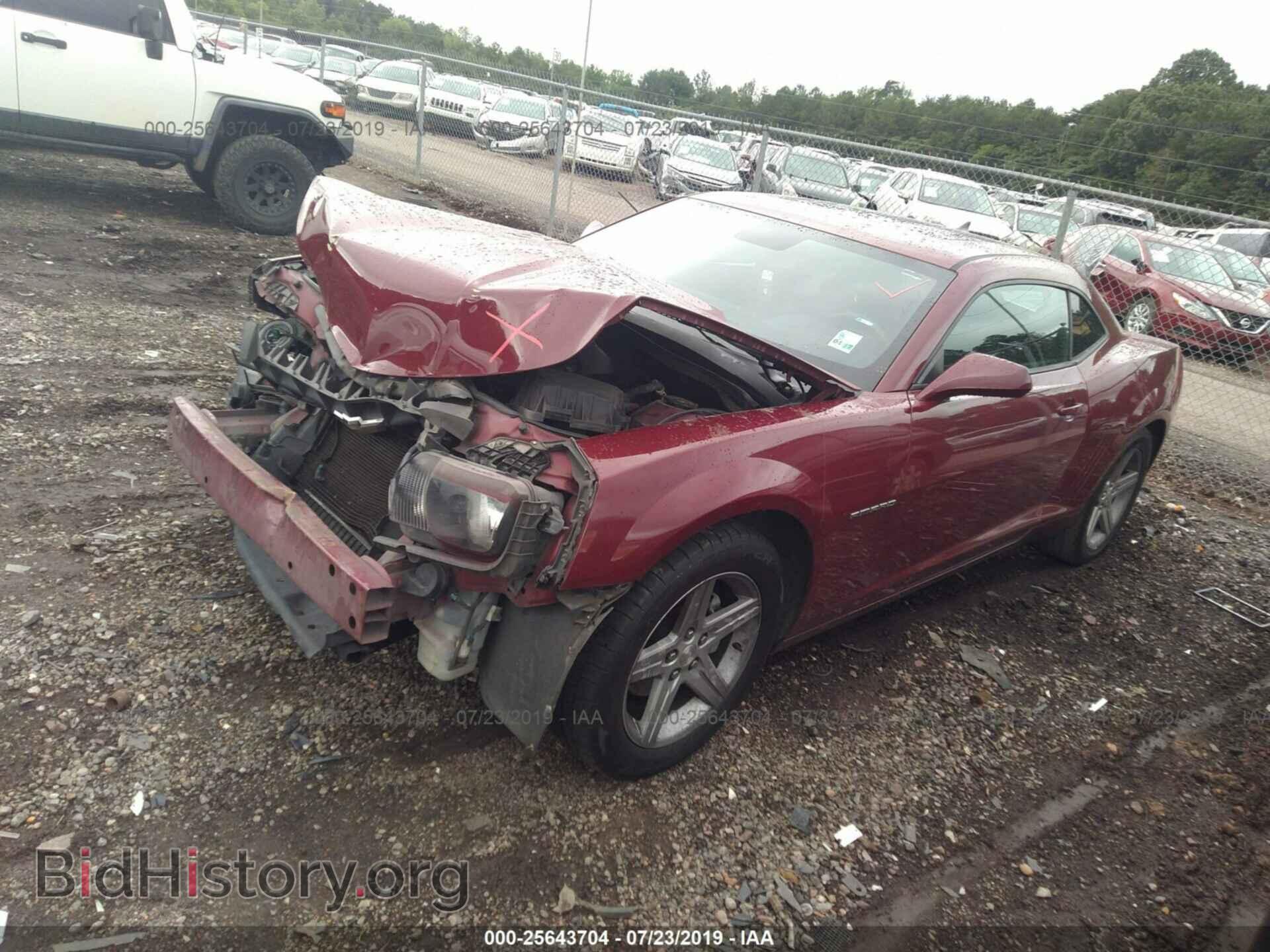 2010 CHEVROLET CAMARO - VIN: 2G1FB1EV7A9203496 - Фото 2