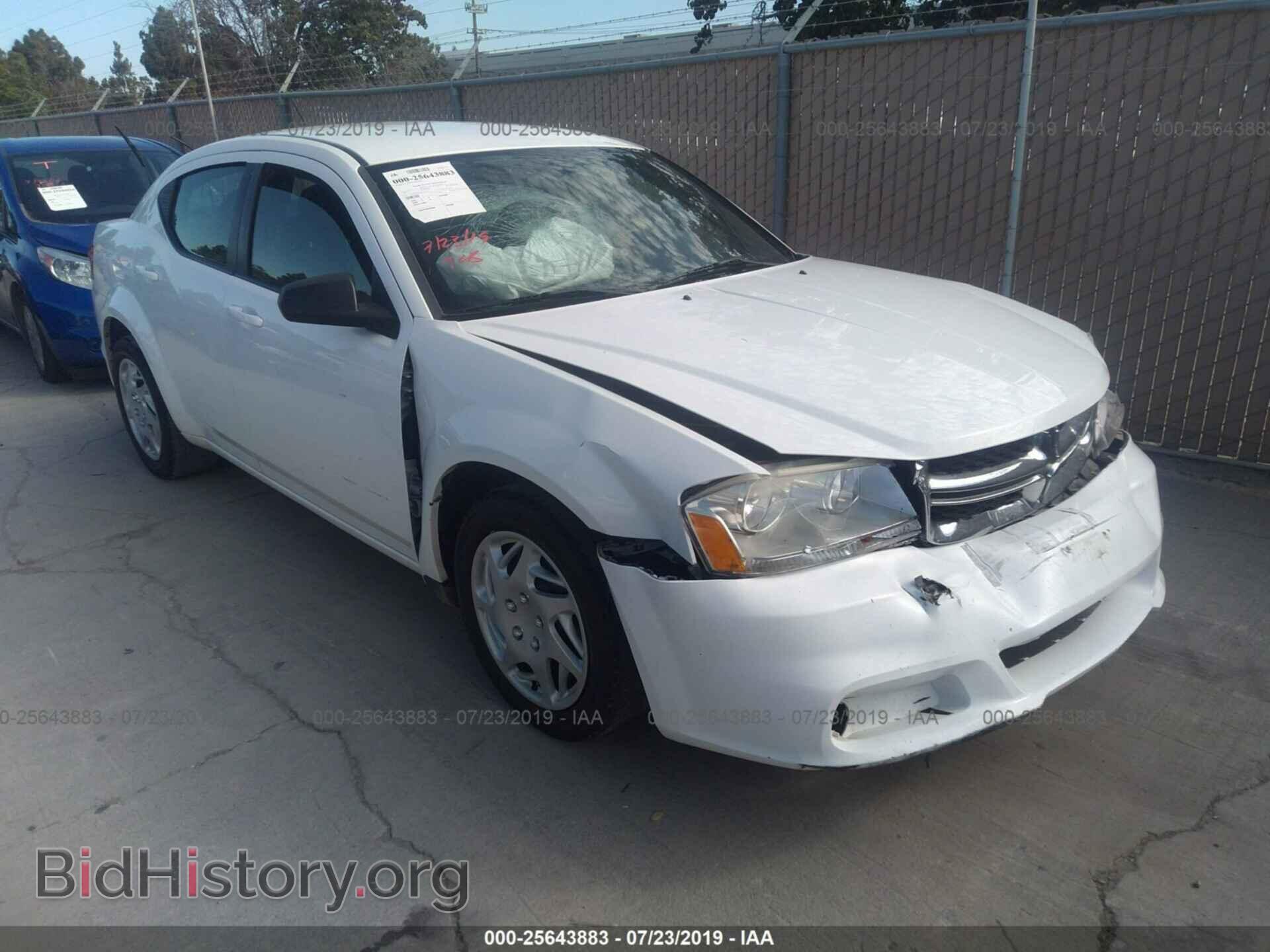 Фотография 1B3BD4FB5BN578700 - DODGE AVENGER 2011