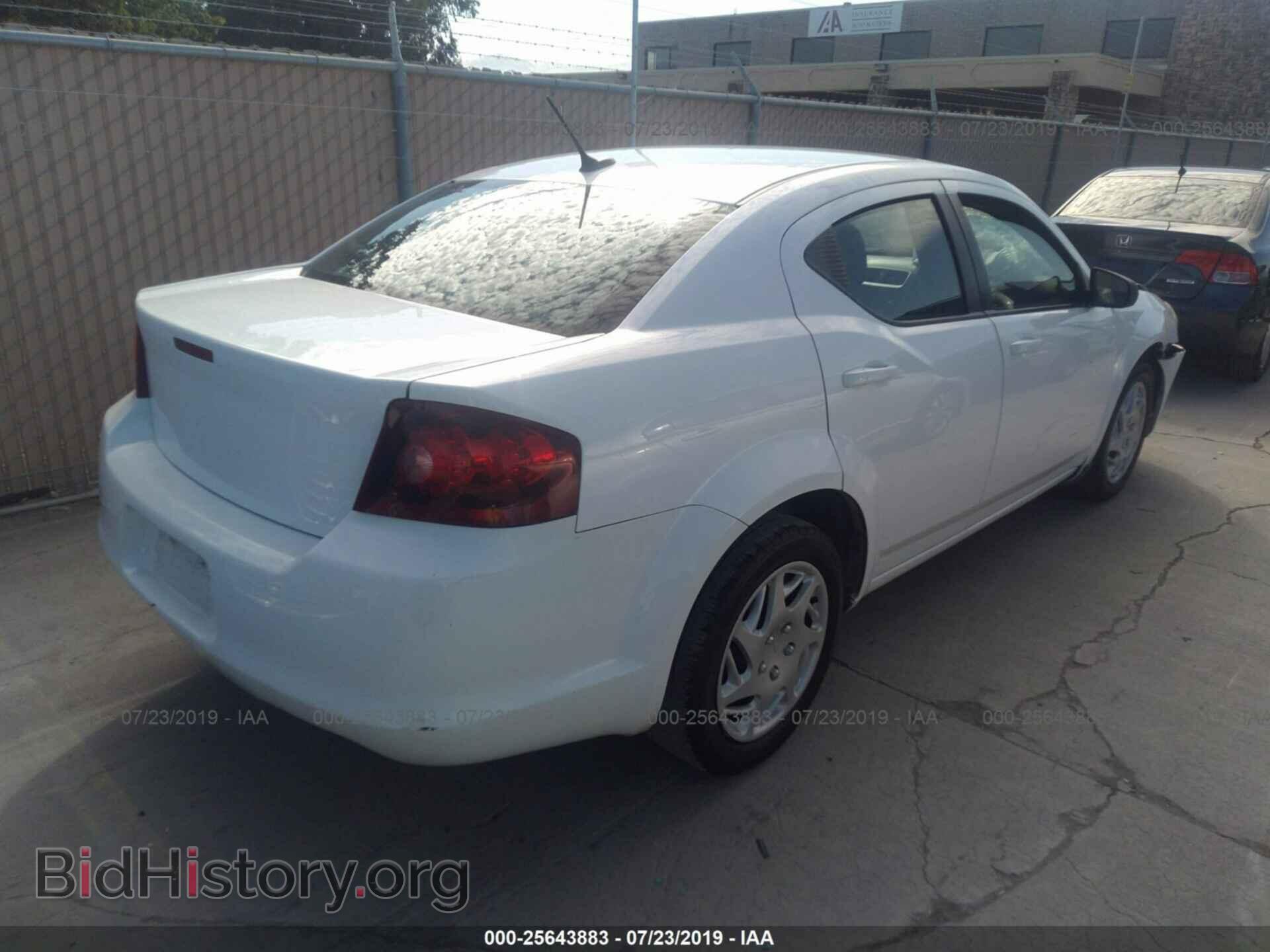 2011 DODGE AVENGER - VIN: 1B3BD4FB5BN578700 - Фото 4