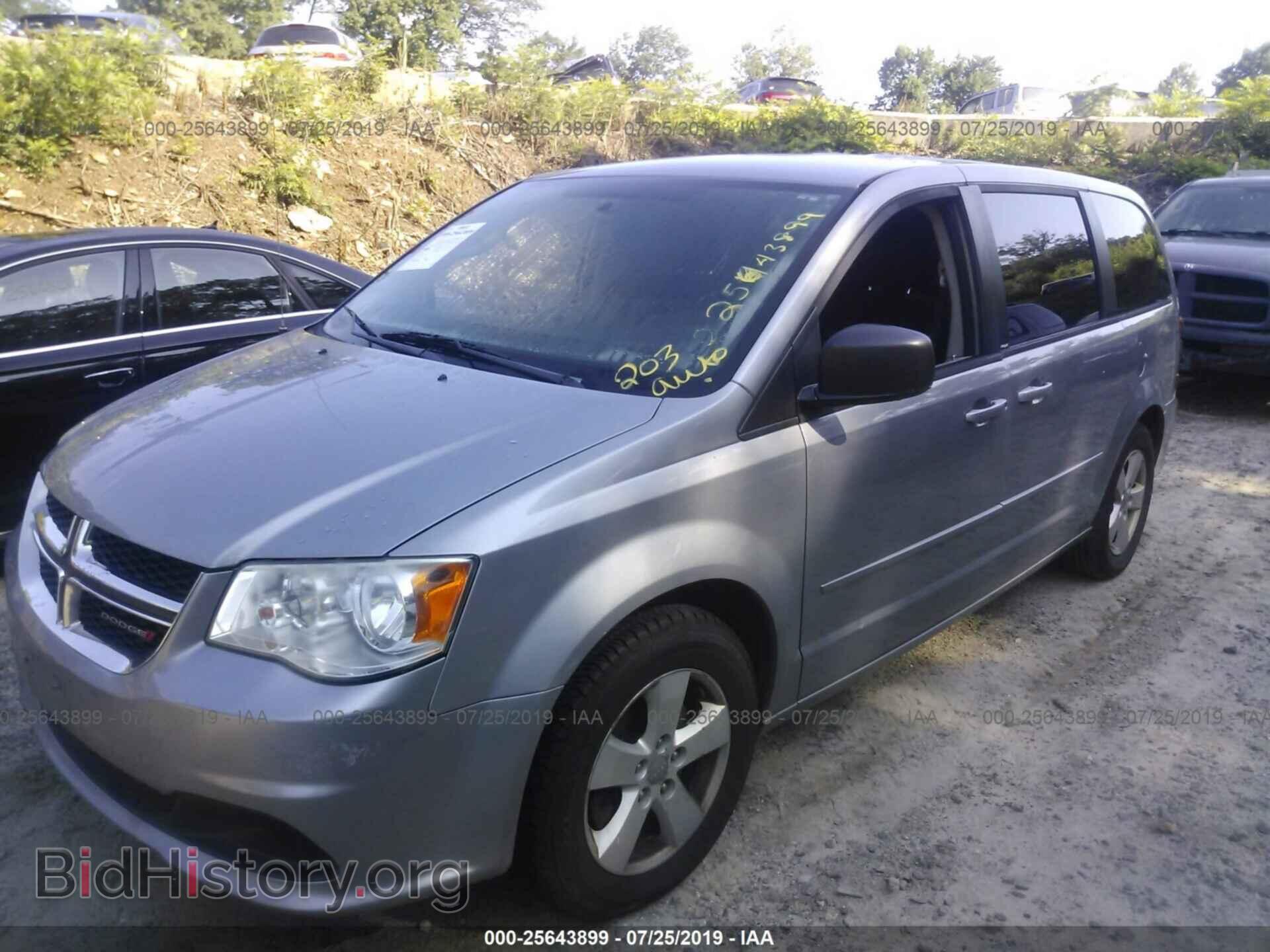 2013 DODGE GRAND CARAVAN - VIN: 2C4RDGBG3DR683614 - Фото 2