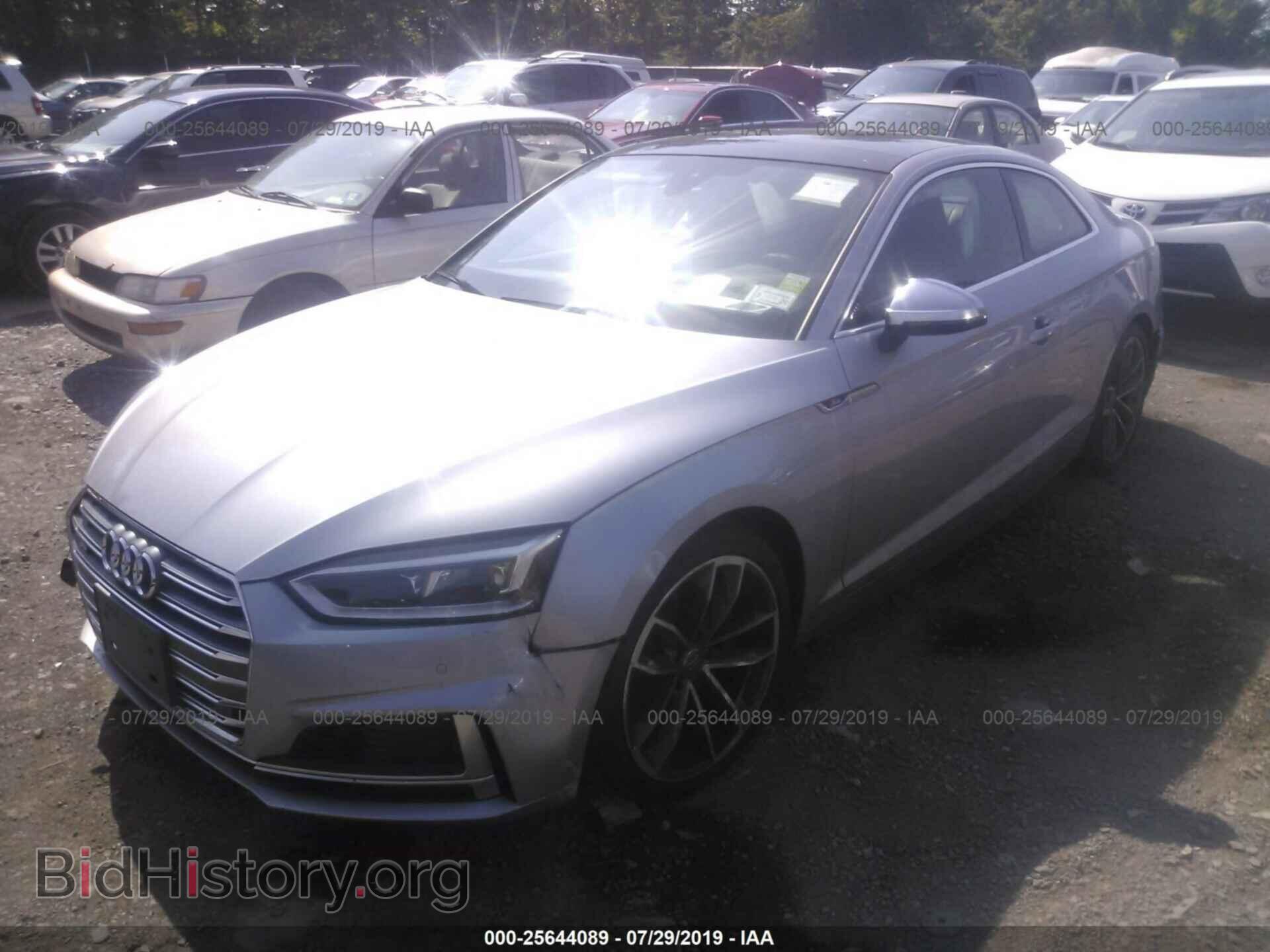 2018 AUDI S5 - VIN: WAUP4AF53JA012423 - Фото 2