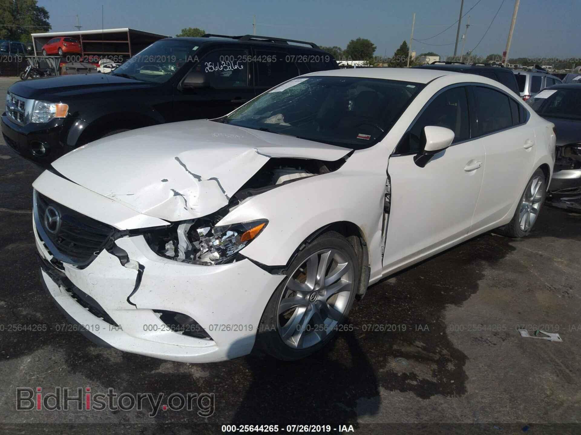 2016 MAZDA 6 - VIN: JM1GJ1V5XG1423601 - Фото 2