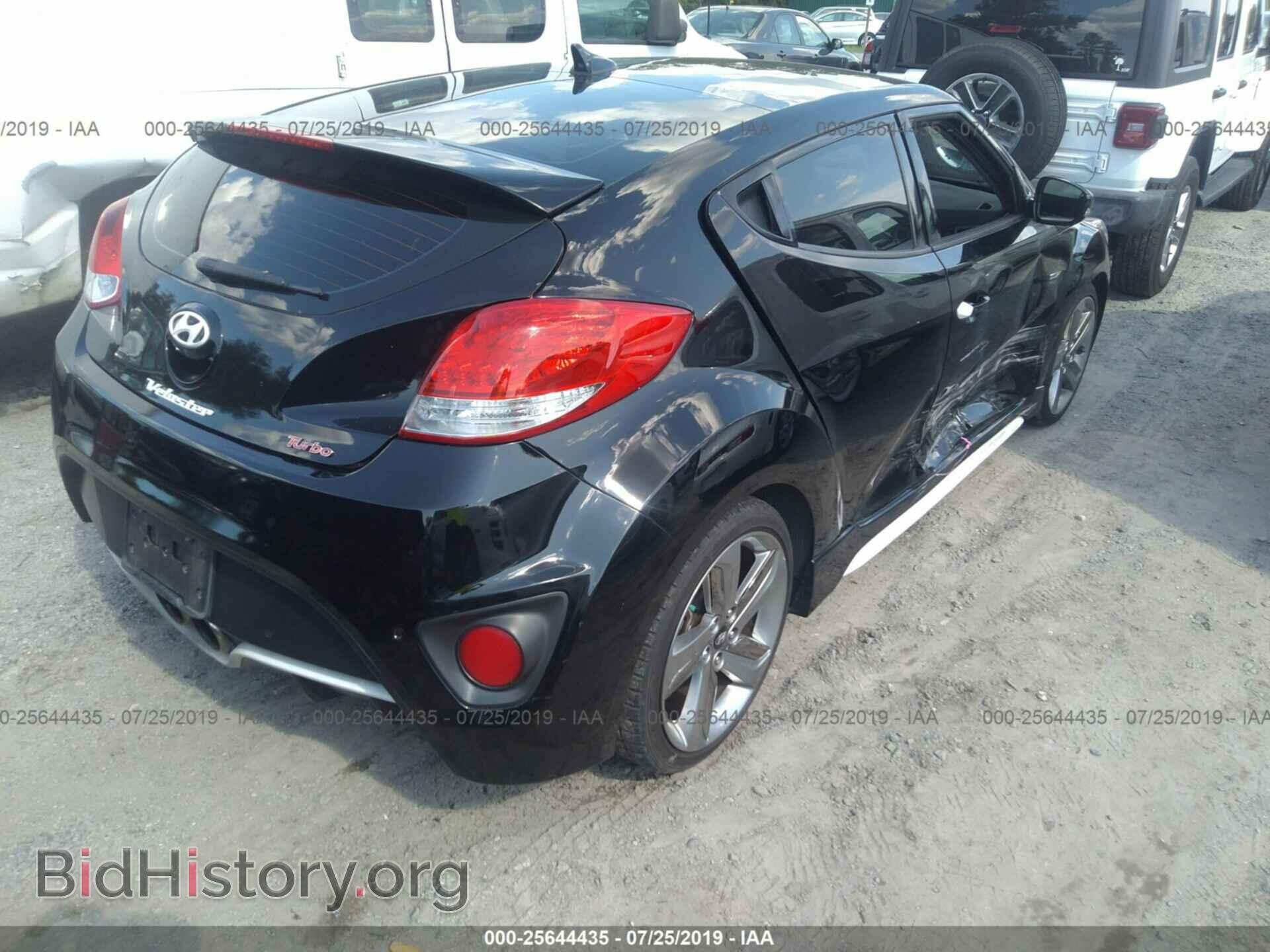 2013 HYUNDAI VELOSTER - VIN: KMHTC6AE2DU122399 - Фото 4