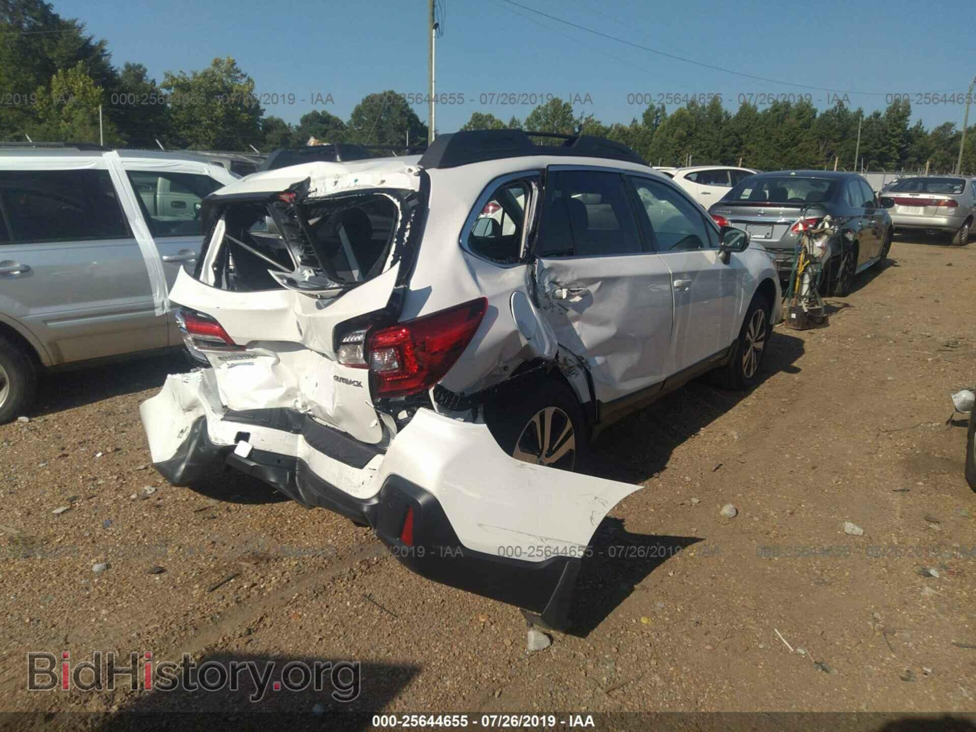 2019 SUBARU OUTBACK - VIN: 4S4BSANC0K3282908 - Фото 4