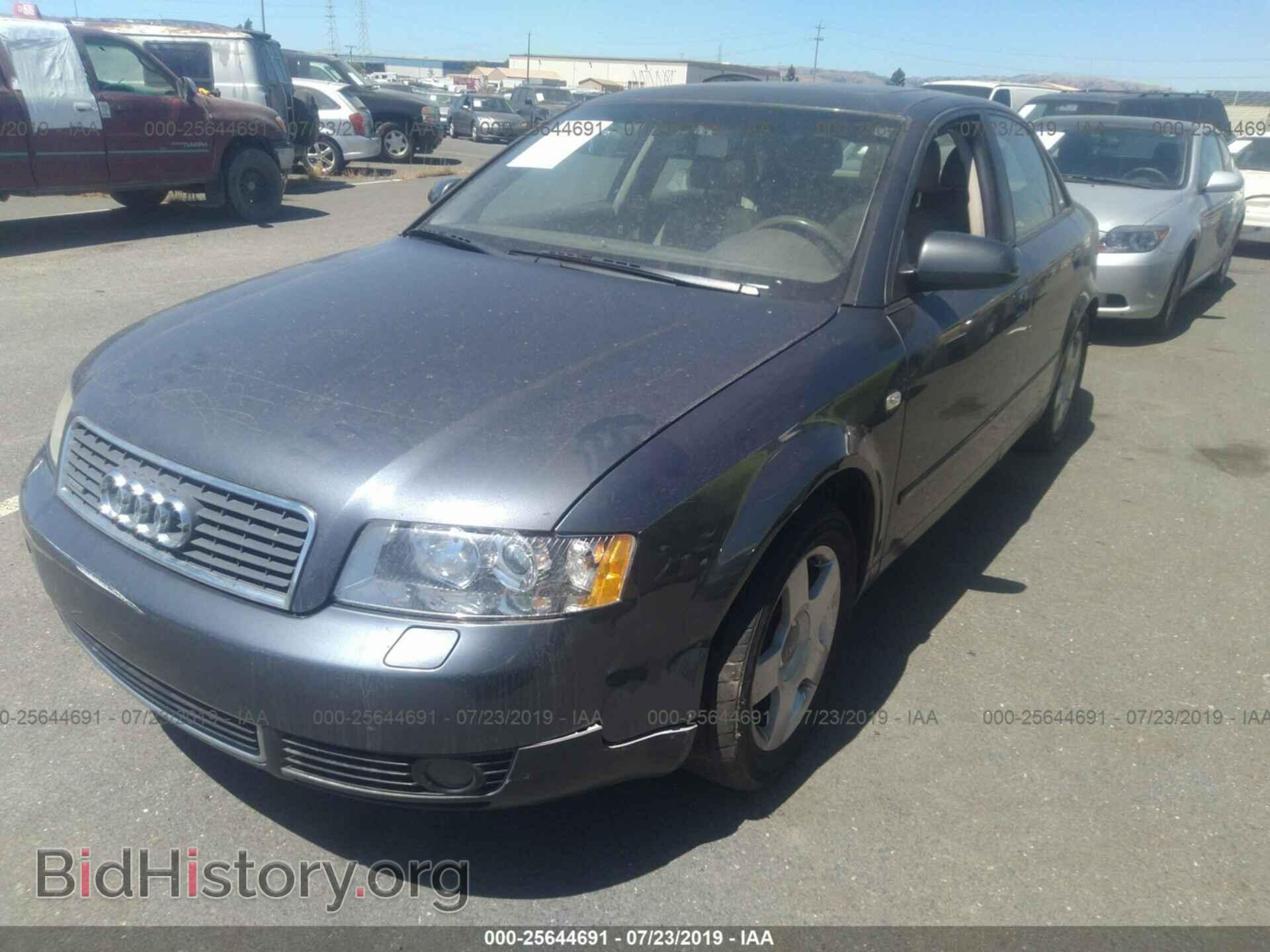 2002 AUDI A4 - VIN: WAULC68E32A047041 - Фото 2