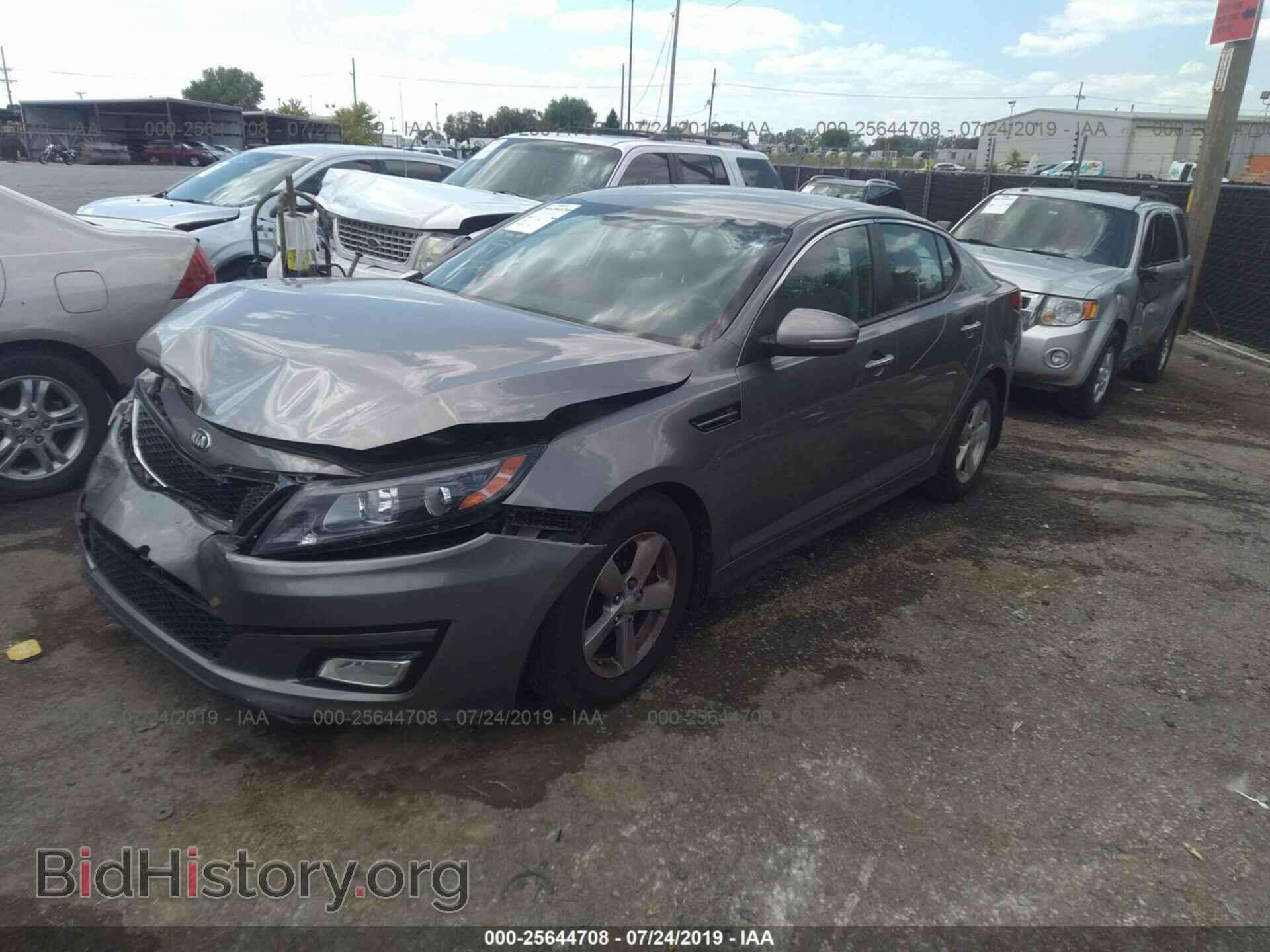 2014 KIA OPTIMA - VIN: 5XXGM4A71EG284511 - Фото 2