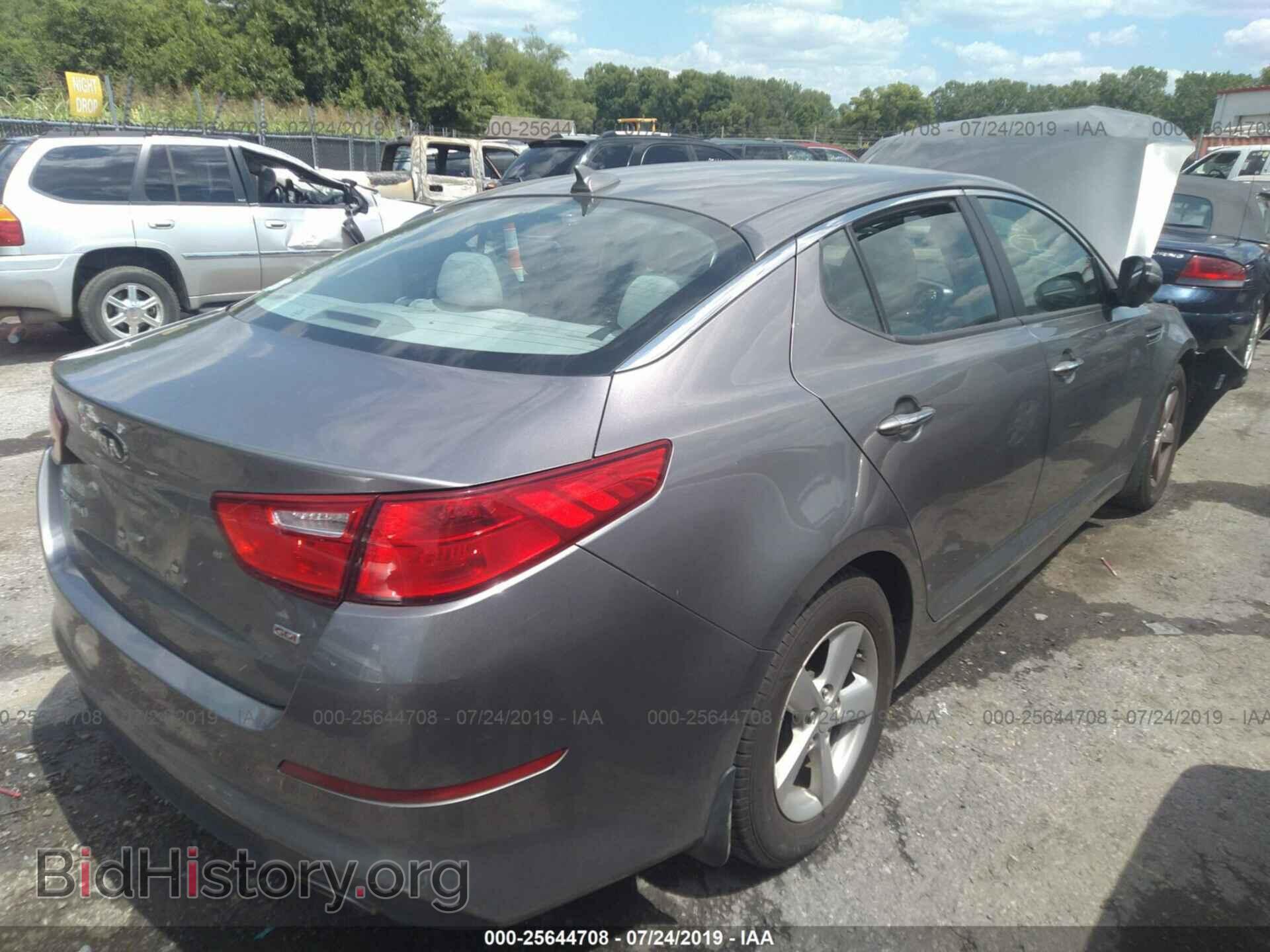 2014 KIA OPTIMA - VIN: 5XXGM4A71EG284511 - Фото 4
