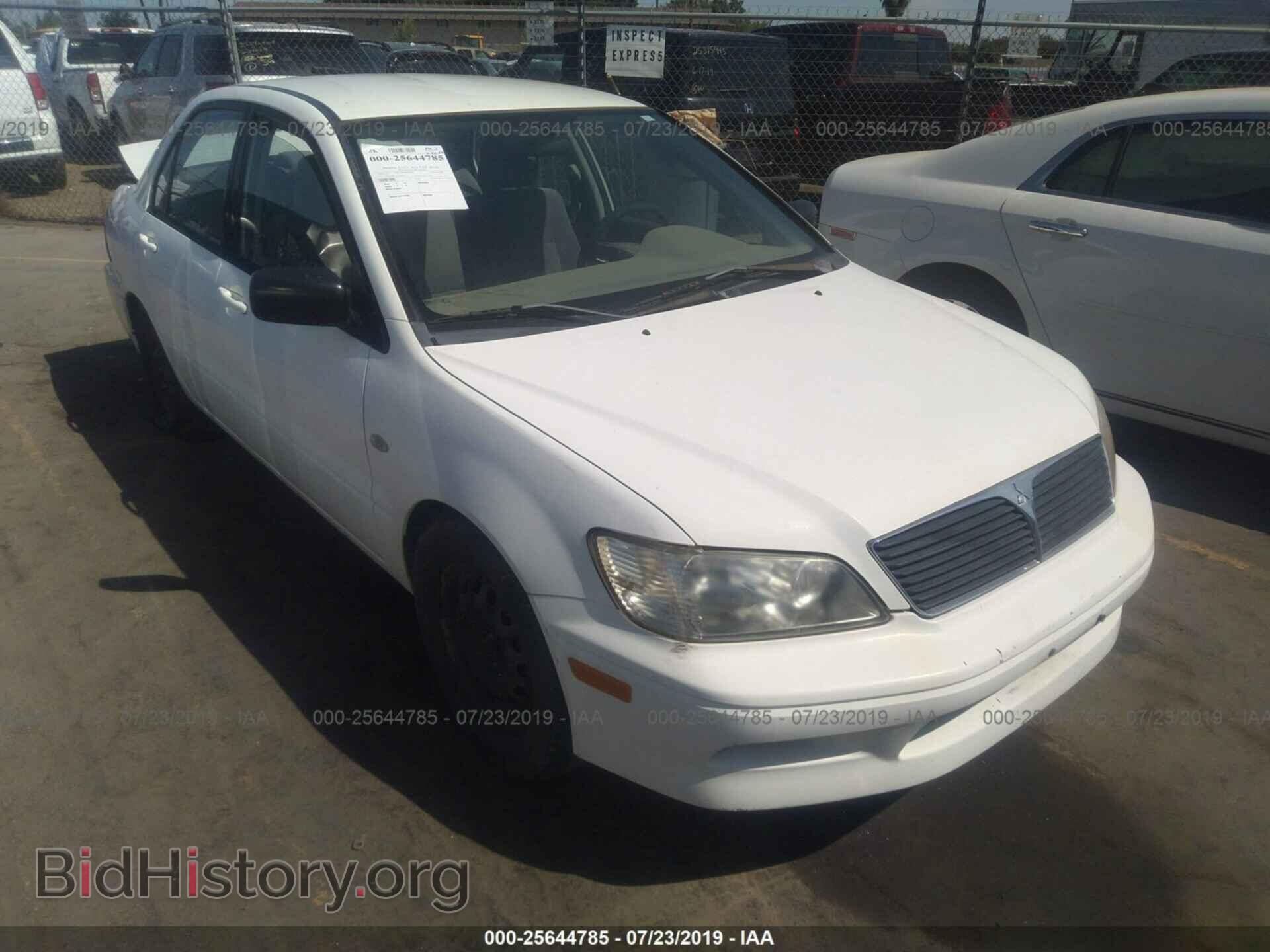 Photo JA3AJ26E12U030652 - MITSUBISHI LANCER 2002