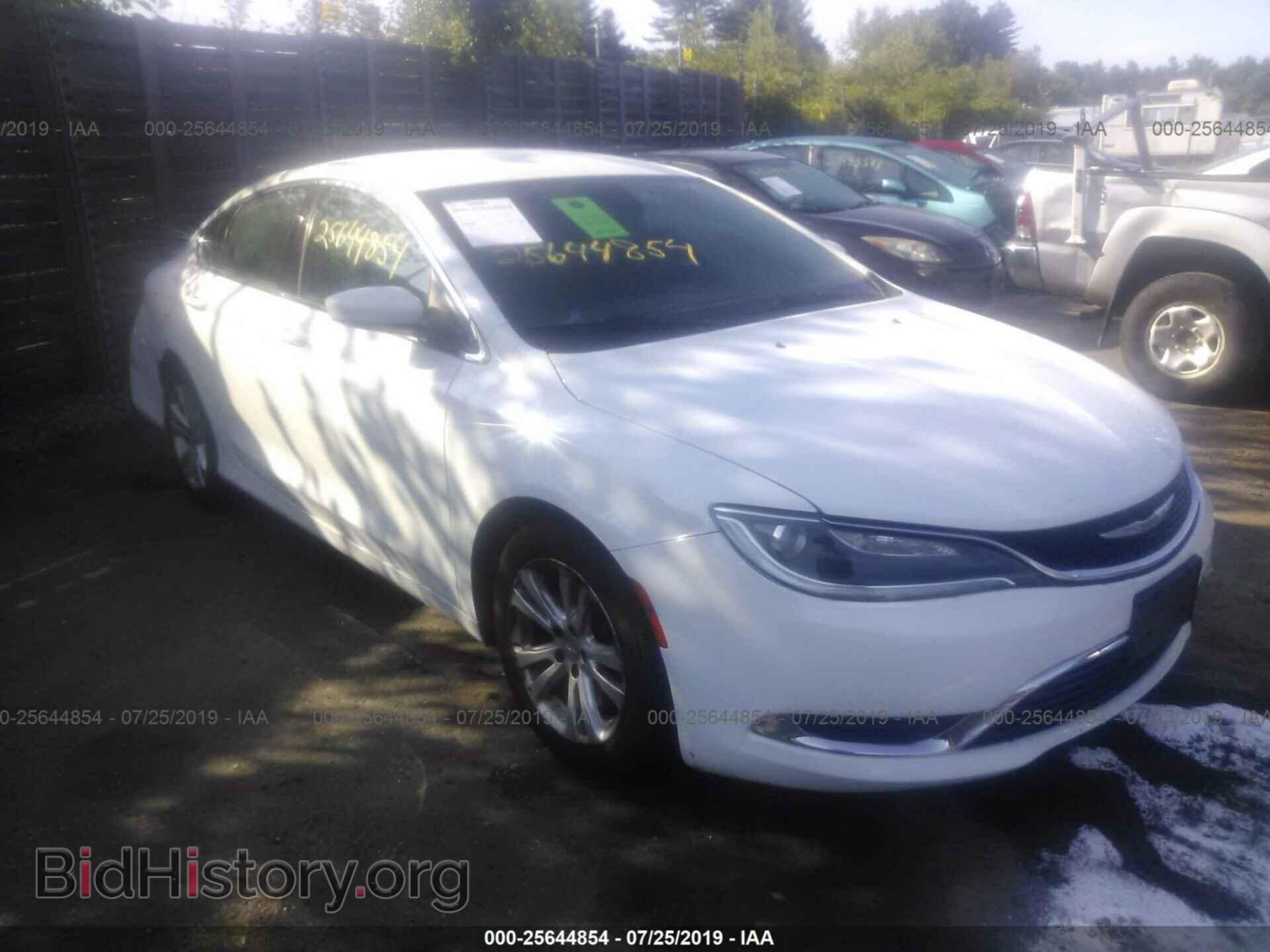 Photo 1C3CCCAGXFN759806 - CHRYSLER 200 2015
