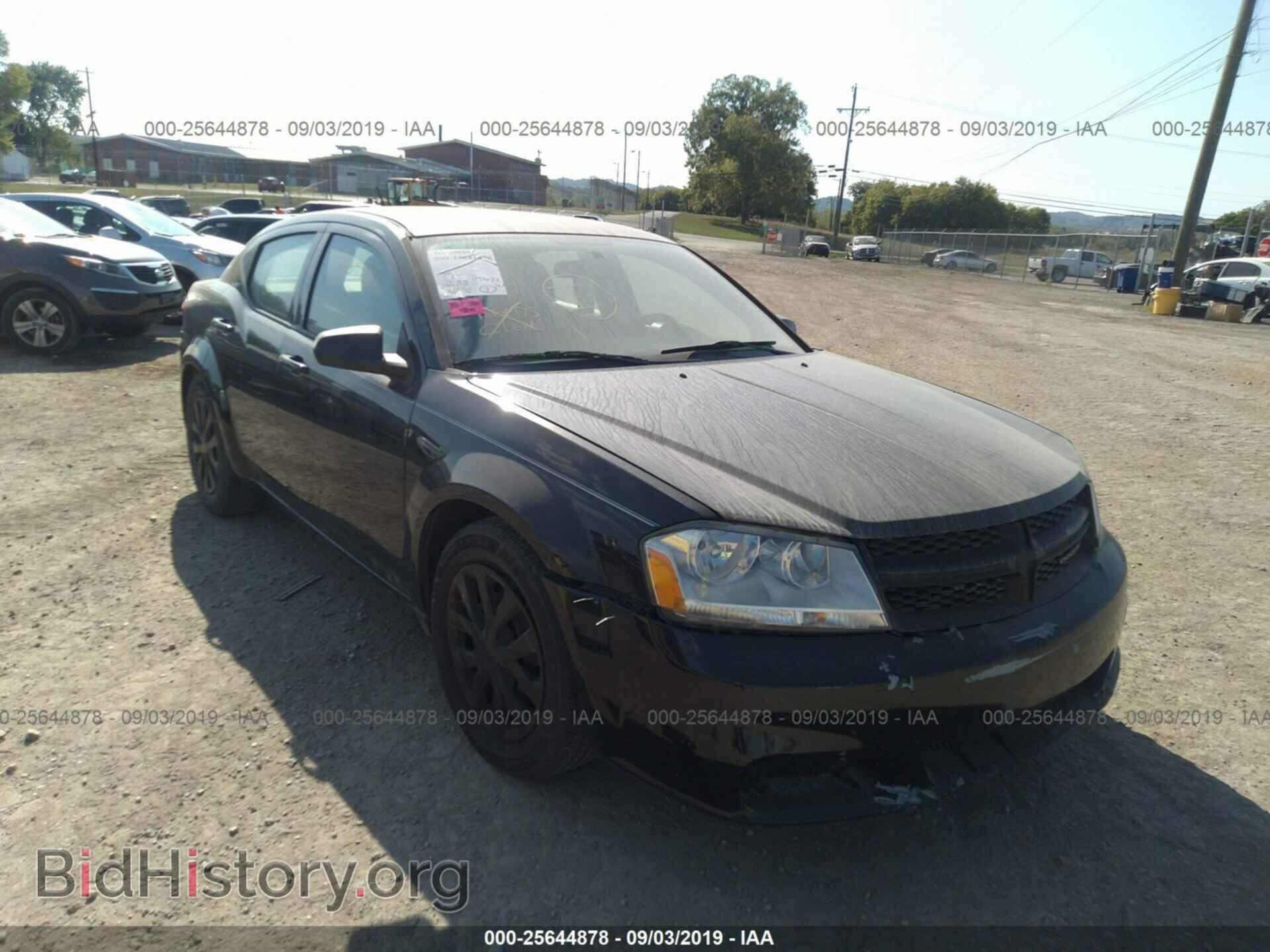 Photo 1C3CDZAB8DN753245 - DODGE AVENGER 2013