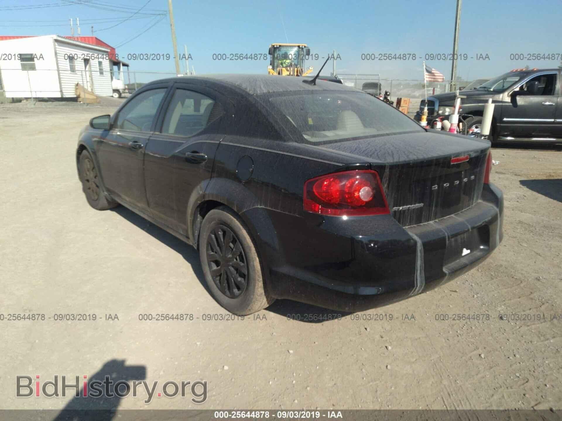 2013 DODGE AVENGER - VIN: 1C3CDZAB8DN753245 - Фото 3