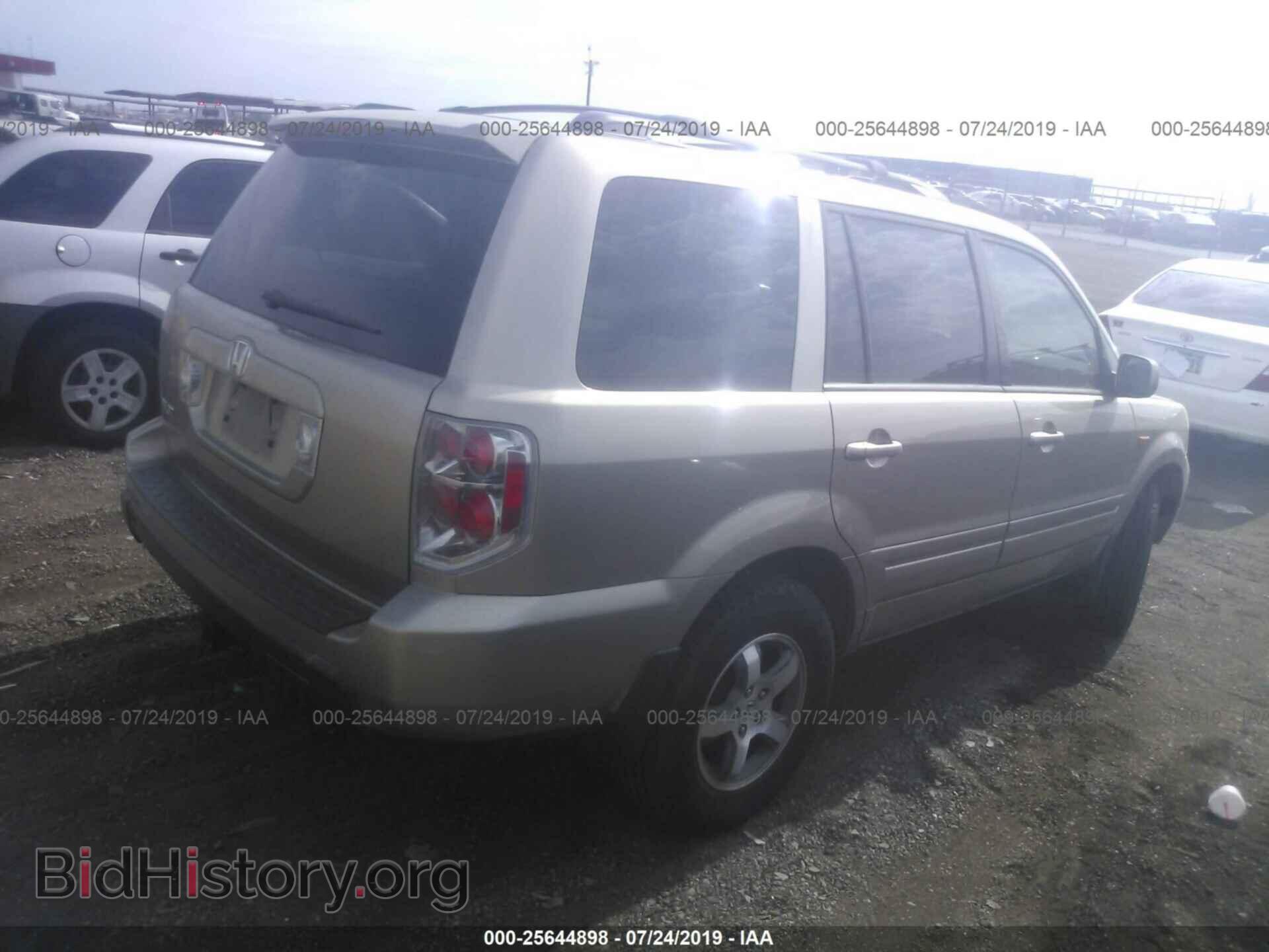 2006 HONDA PILOT - VIN: 5FNYF28486B036145 - Фото 4
